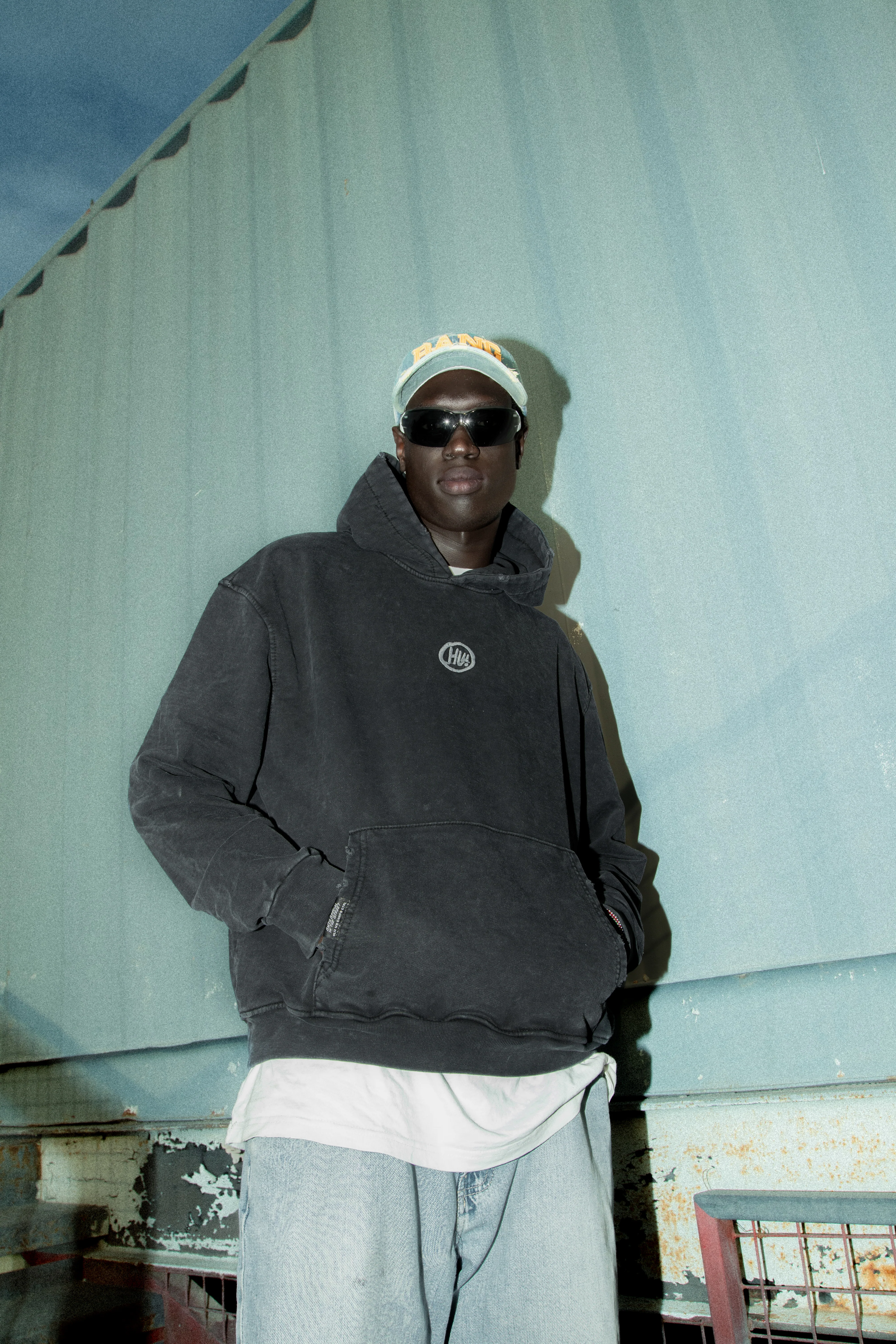 ACID HOODIE BLACK - Image 4