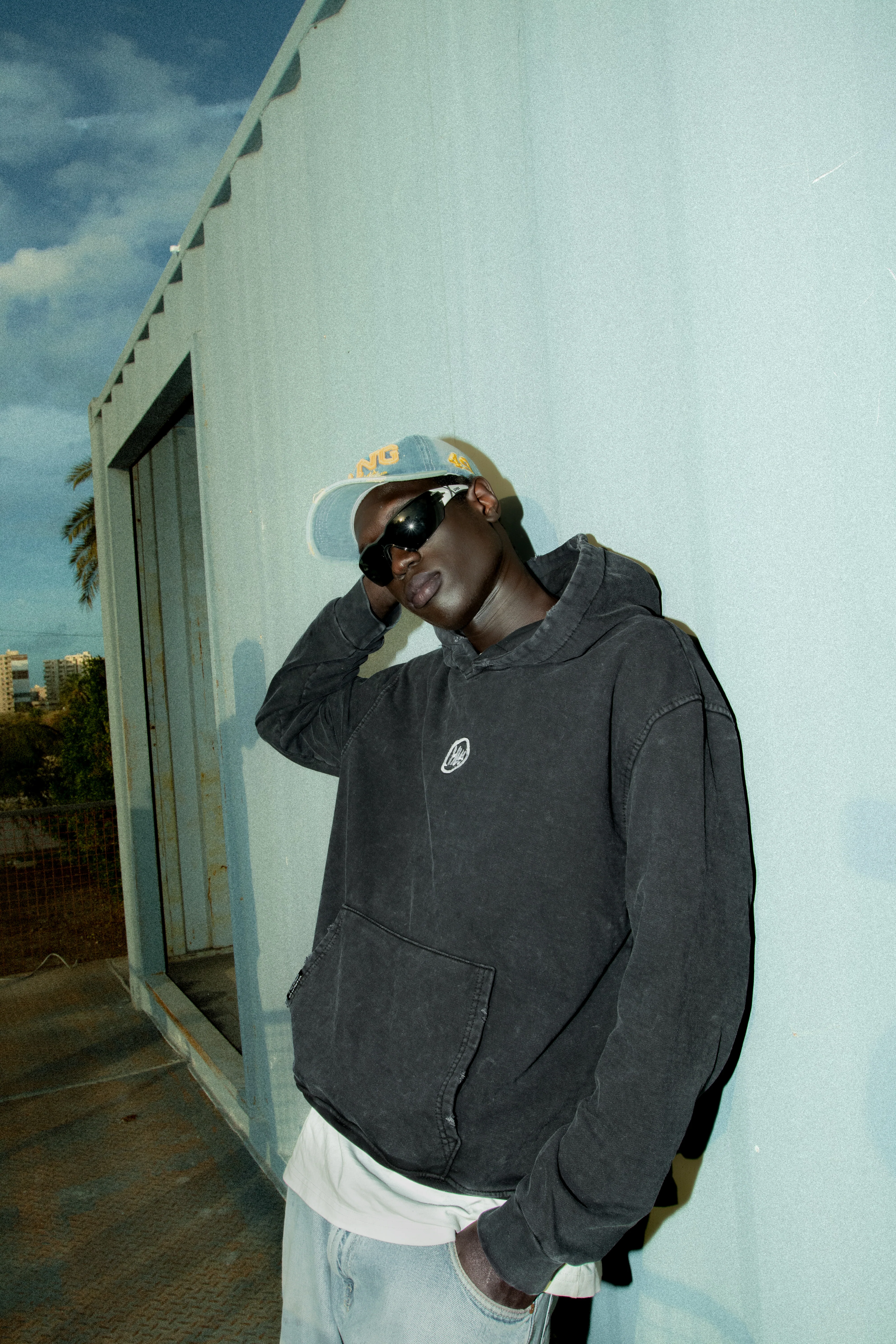 ACID HOODIE BLACK - Image 5