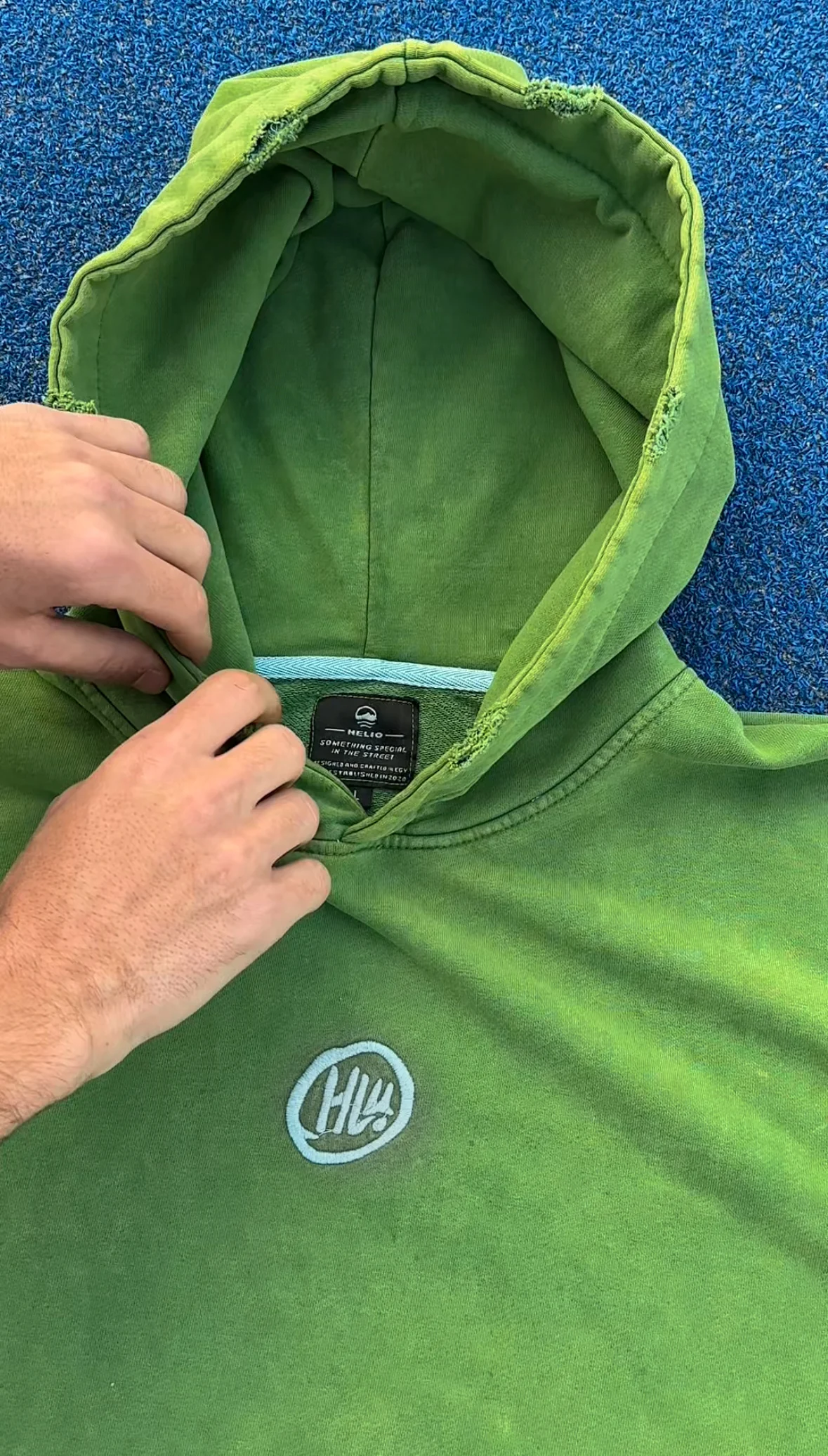ACID HOODIE GREEN - Image 7