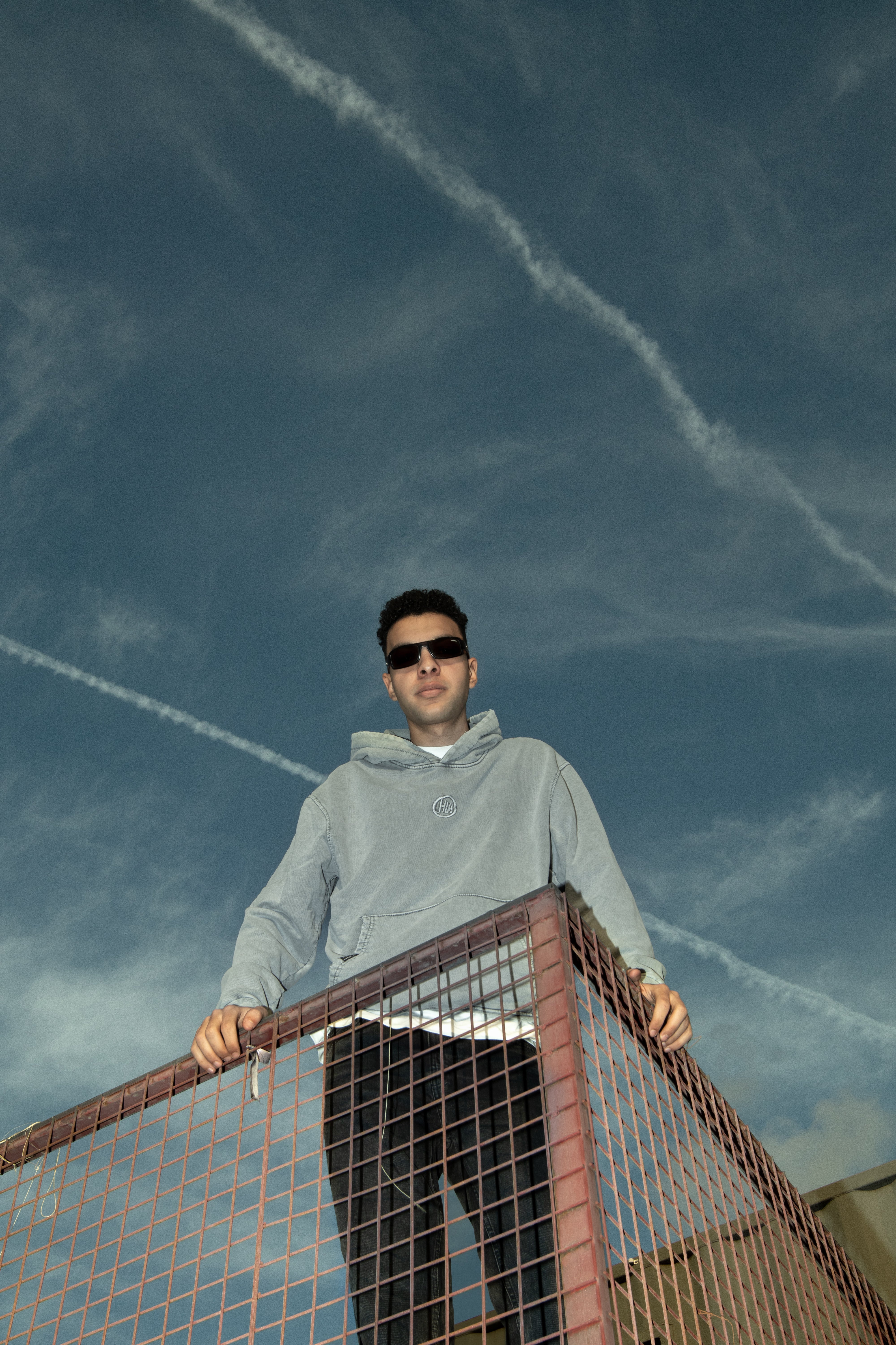ACID HOODIE GREY - Image 5