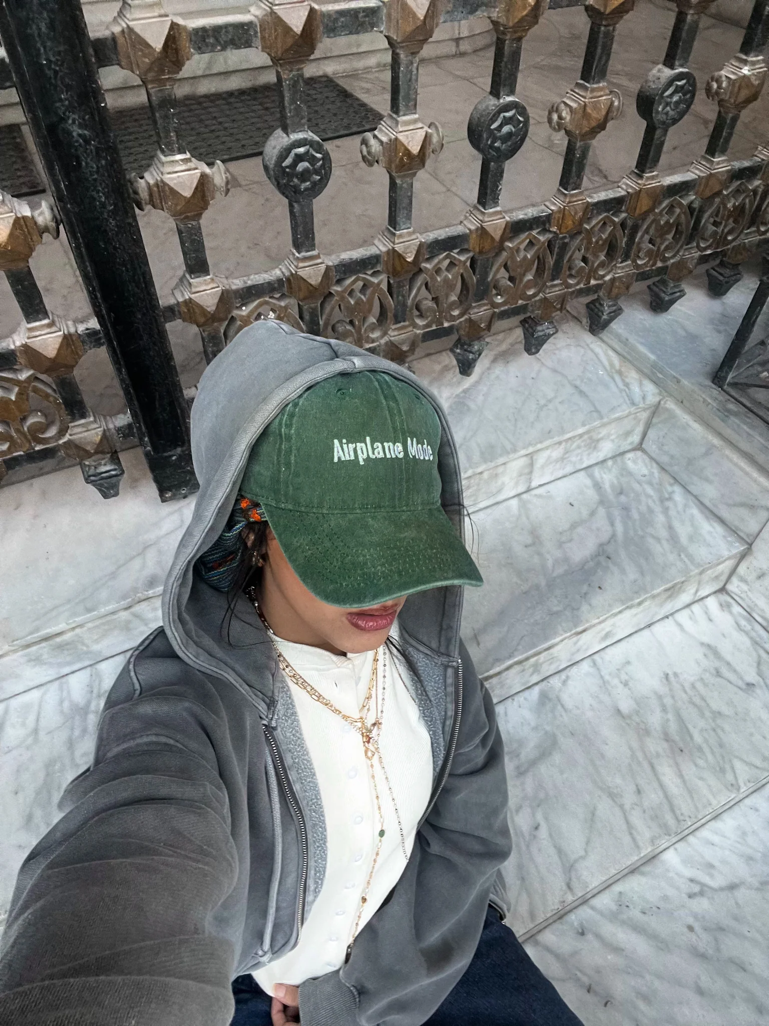 AIRPLANE MODE WASHED CAP - Image 5