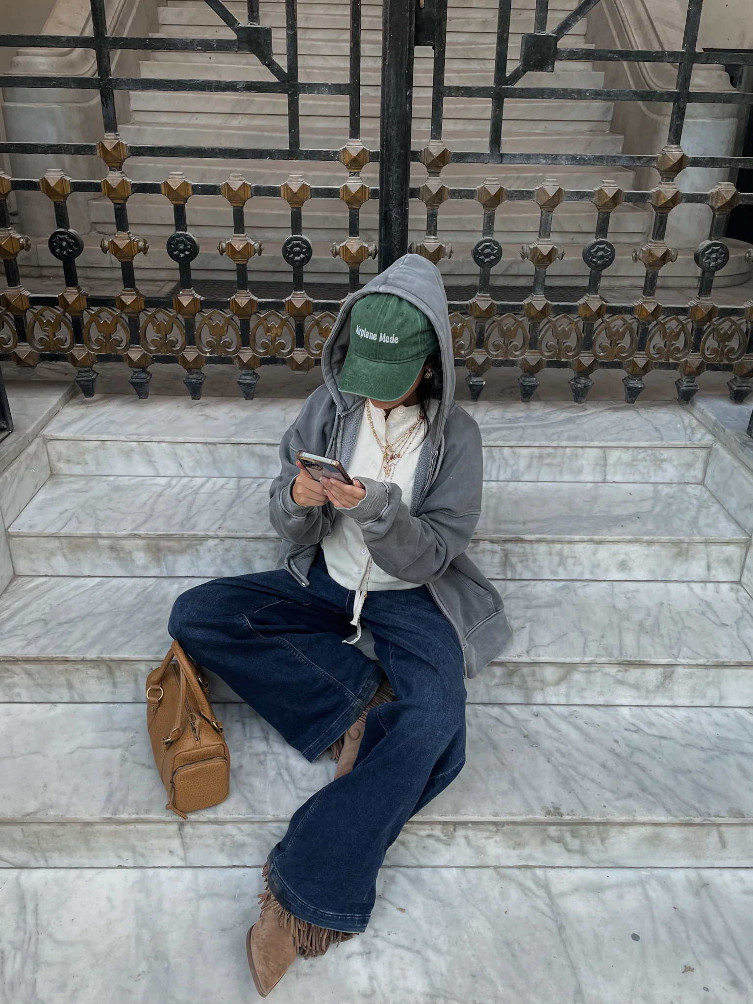 AIRPLANE MODE WASHED CAP - Image 6