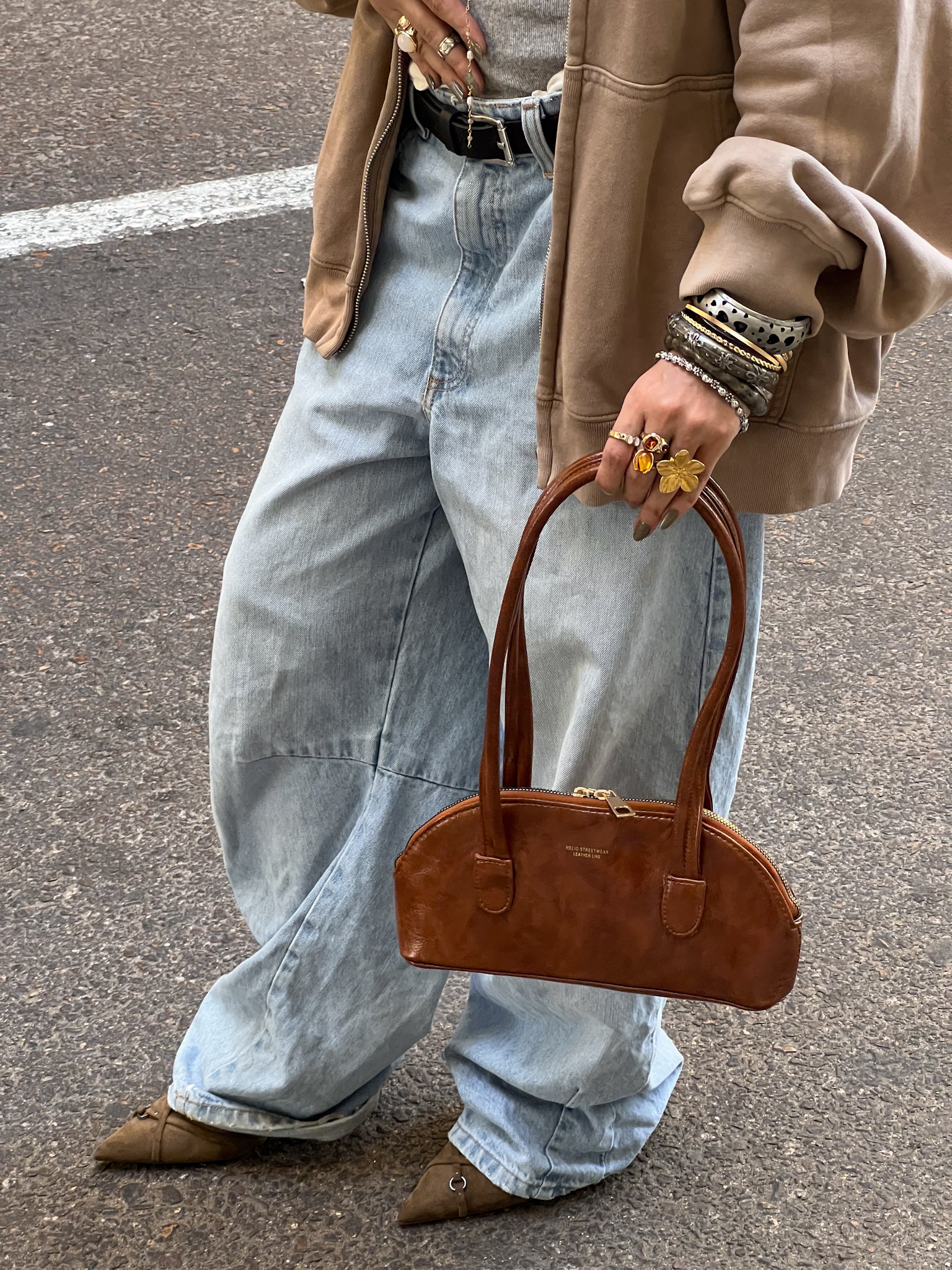 BAGUETTE BAG CARAMEL - Image 5