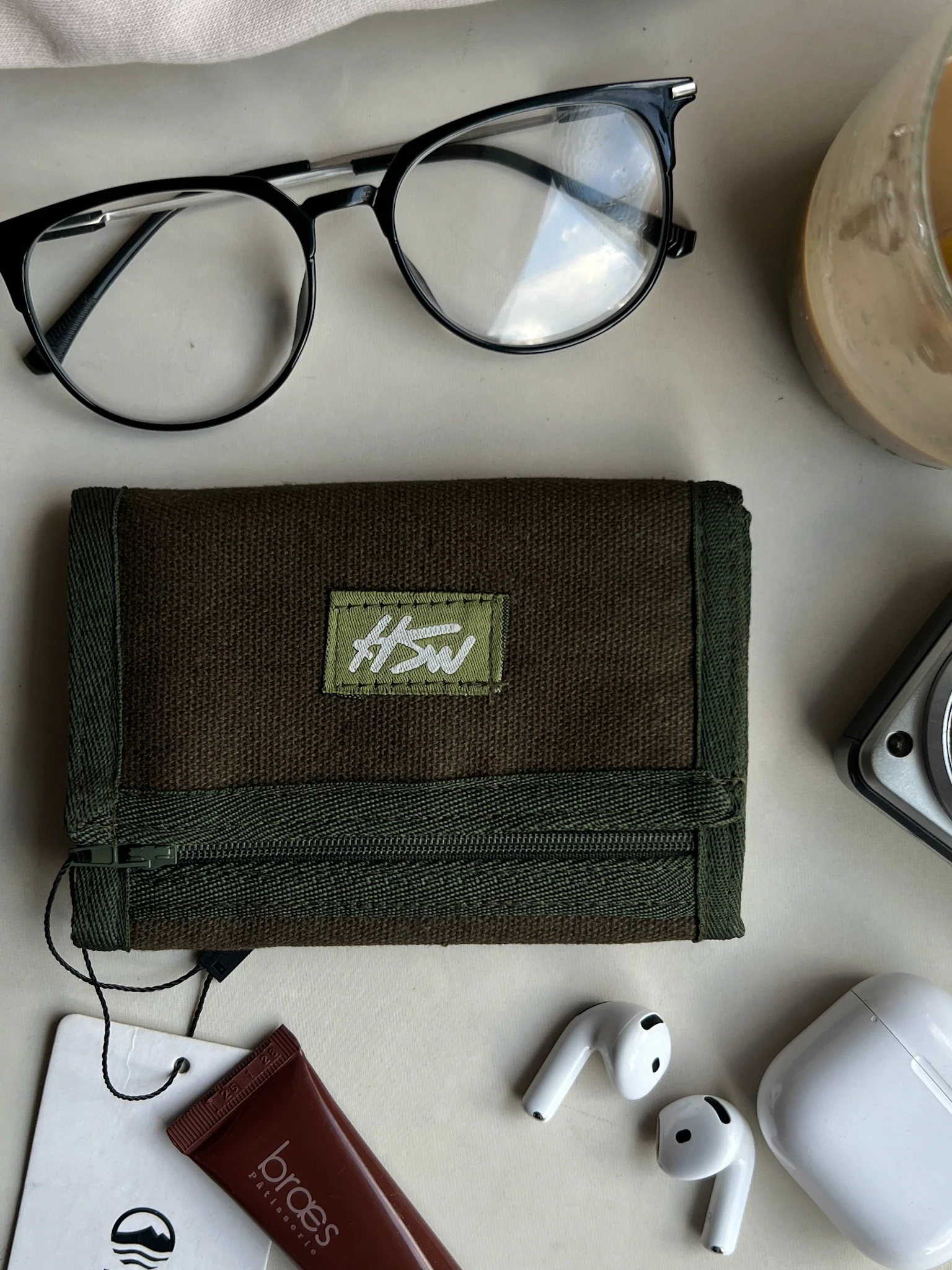 BASIC OLIVE WALLET - Image 3