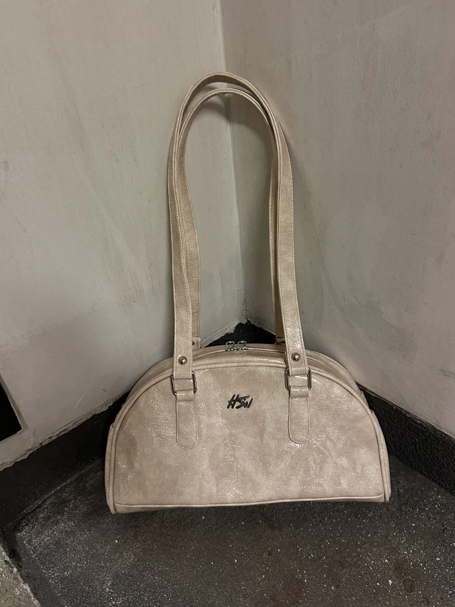 BOWLER BAG BEIGE - Image 4