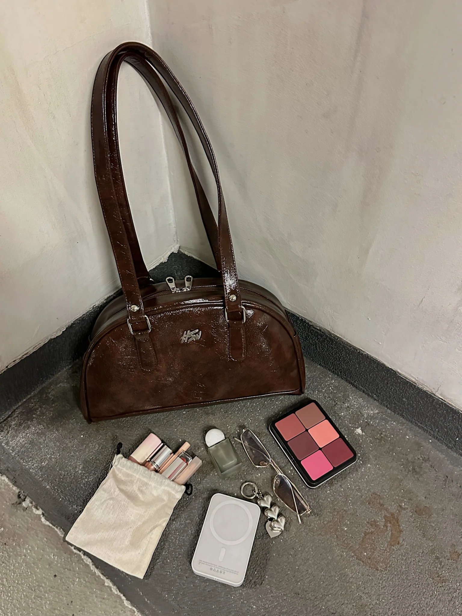 BOWLER BAG BROWN - Image 4