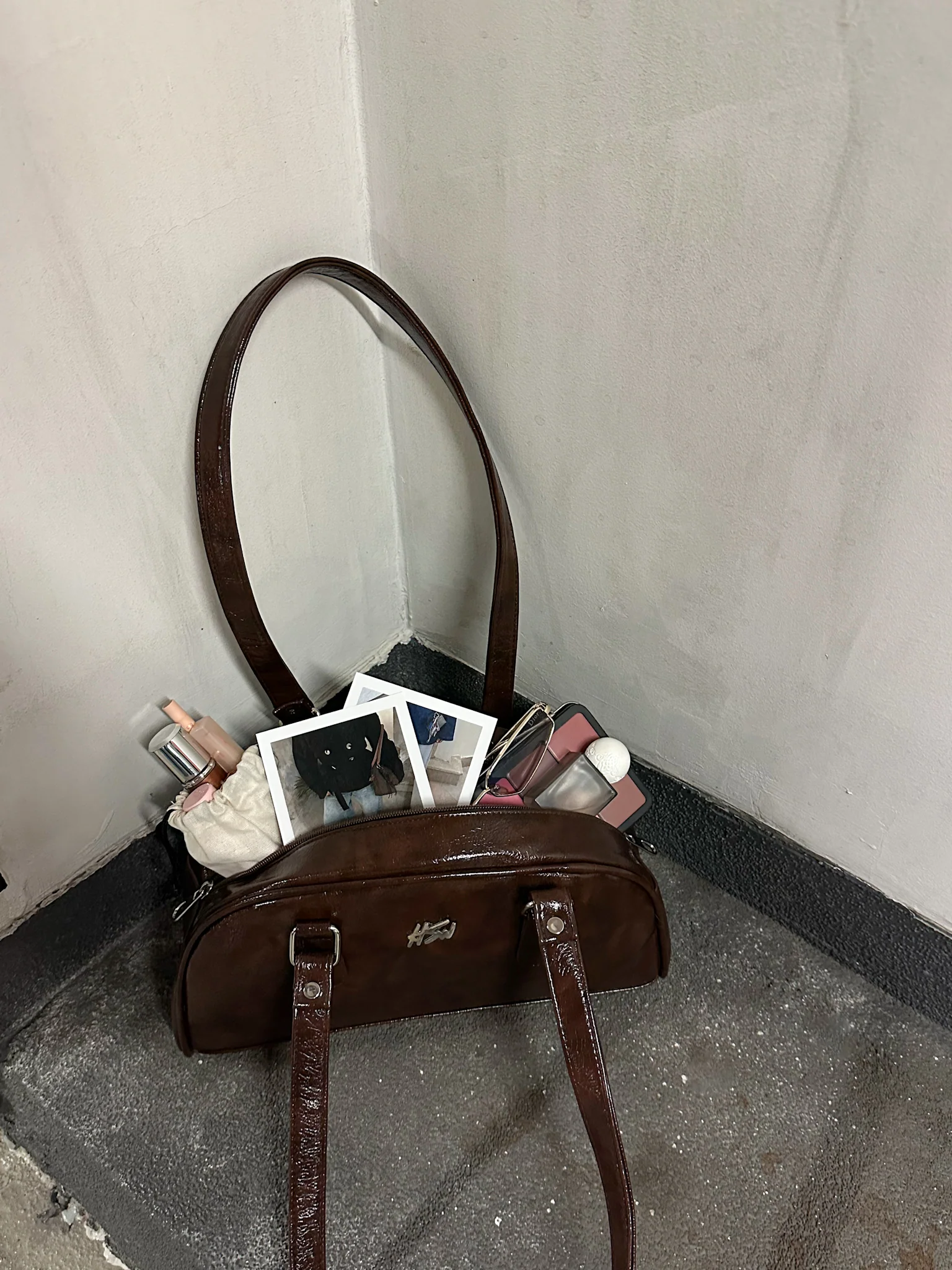 BOWLER BAG BROWN - Image 5