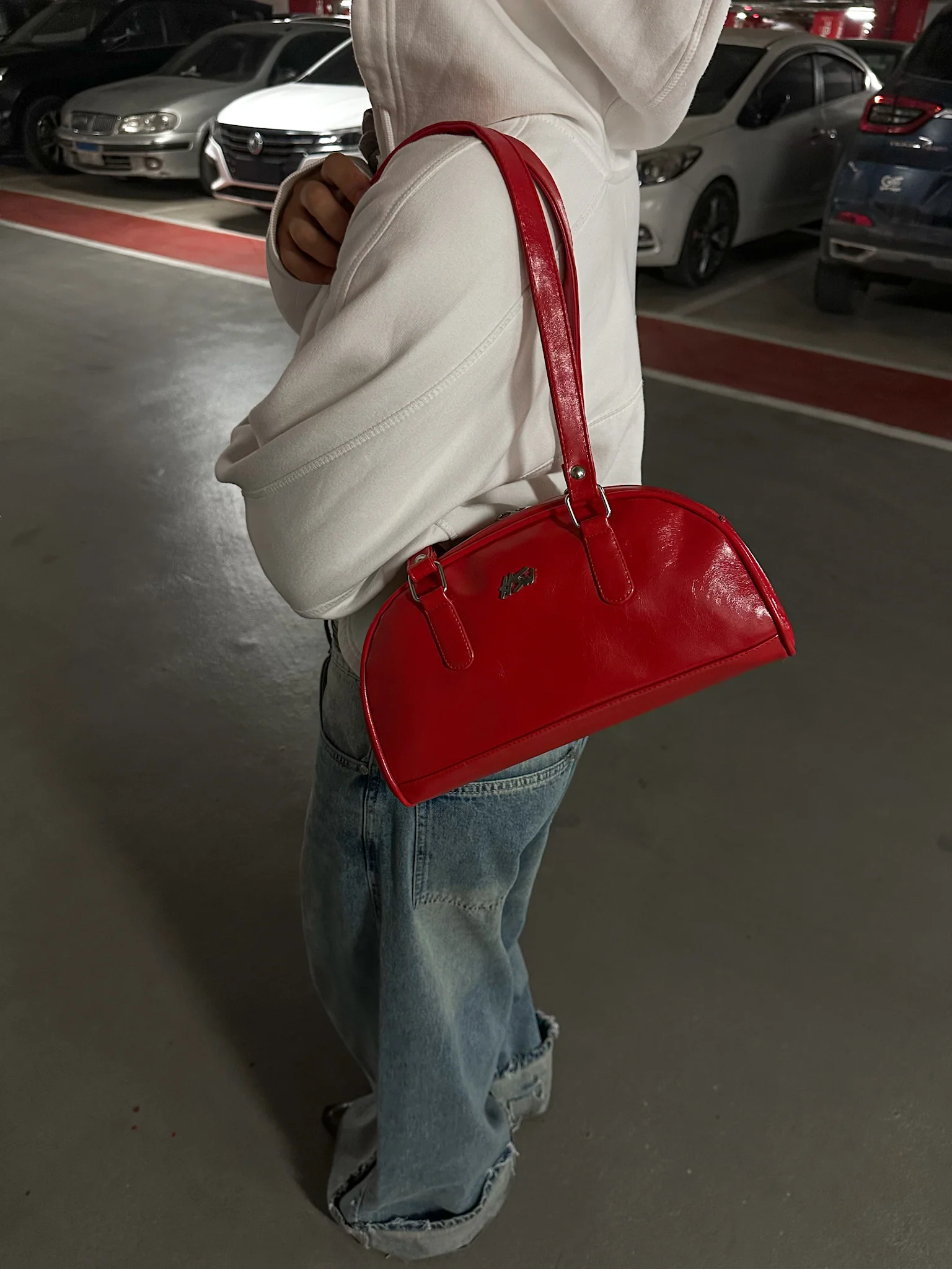 BOWLER BAG RED - Image 4
