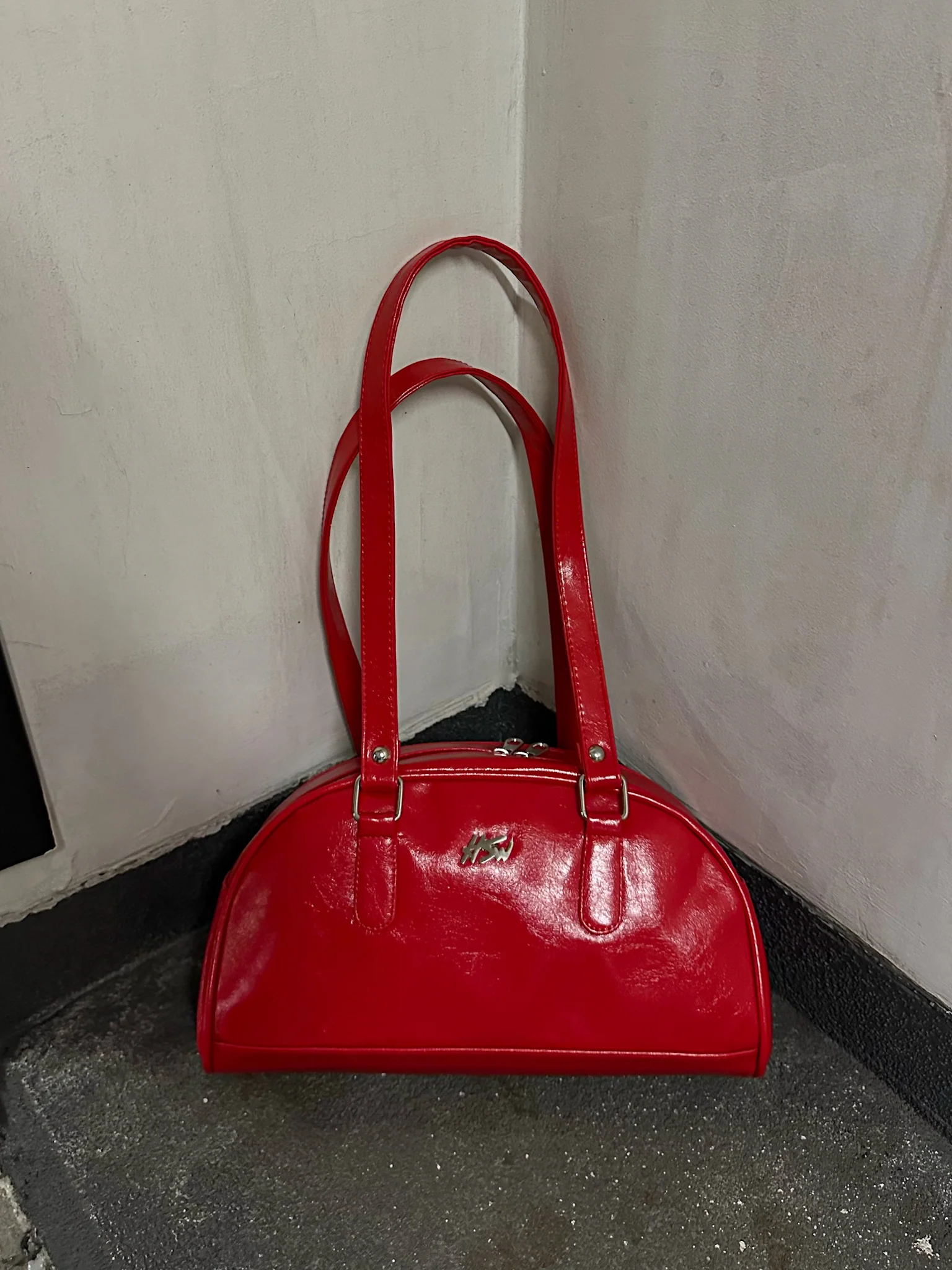 BOWLER BAG RED - Image 5