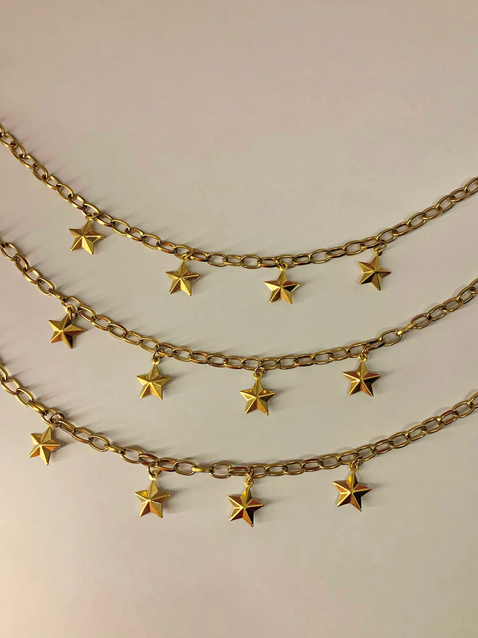 FALLING STARS GOLD BAG-CHAIN - Image 4