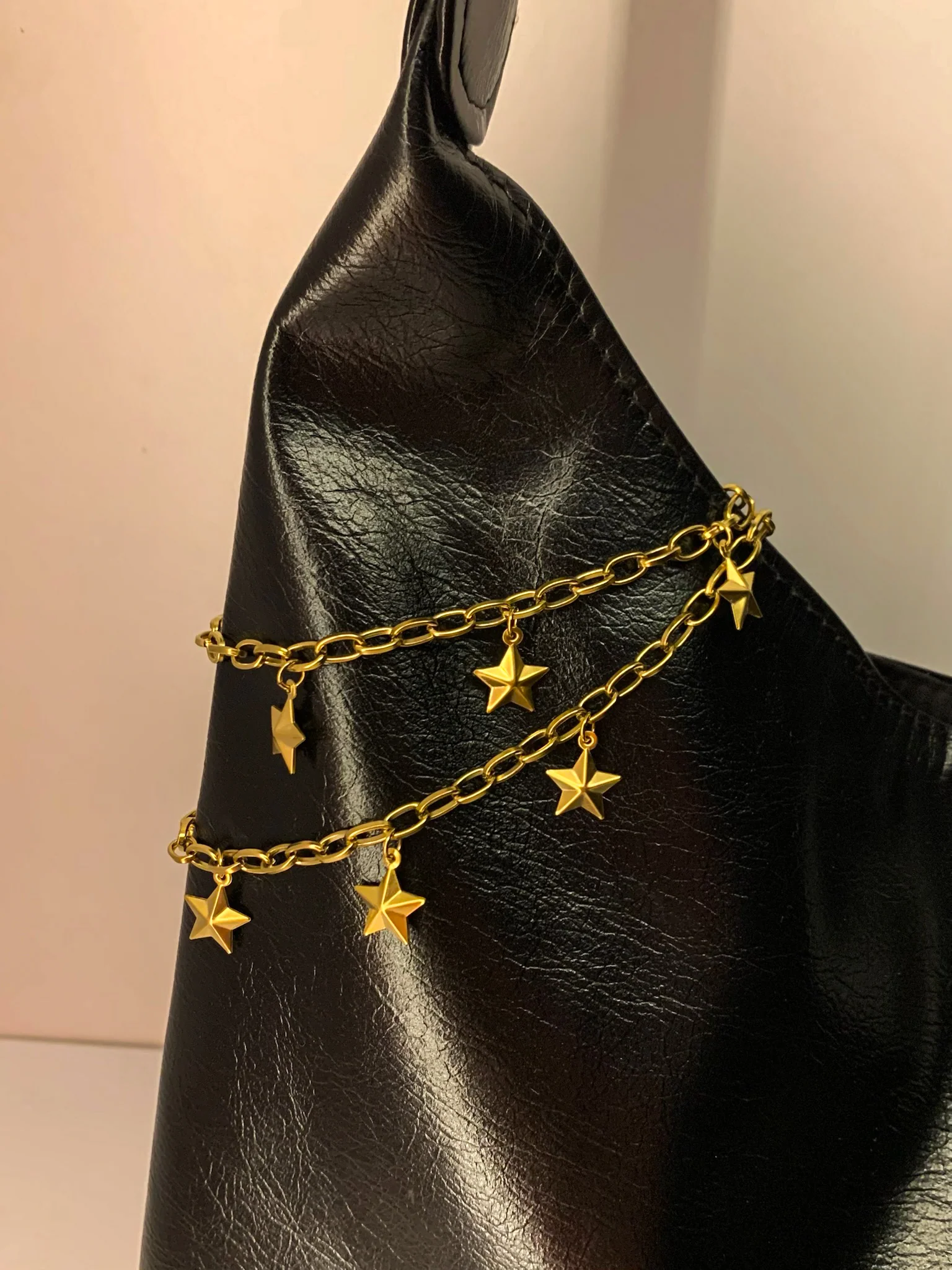 FALLING STARS GOLD BAG-CHAIN - Image 5