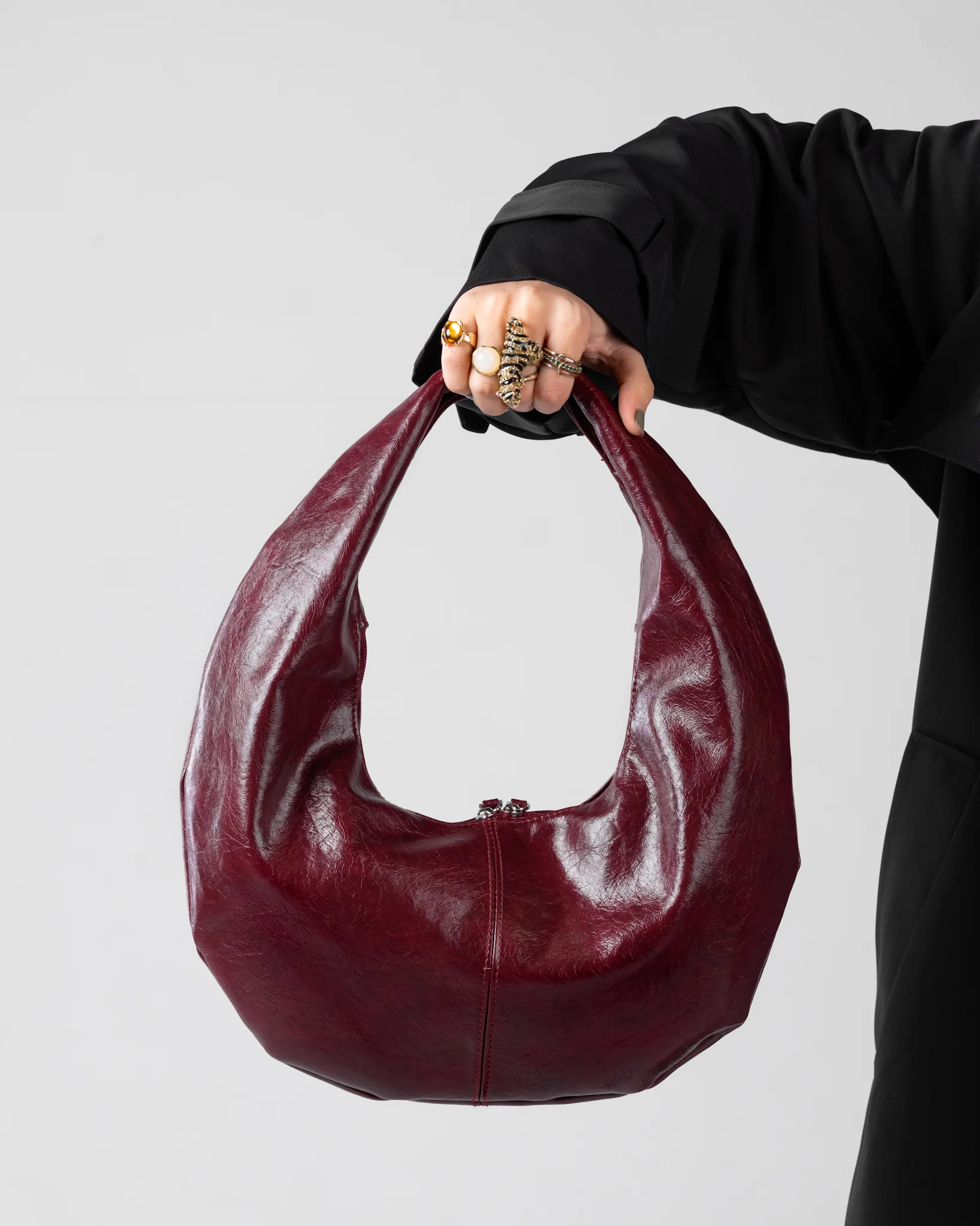 HALO BAG BURGUNDY - Image 3