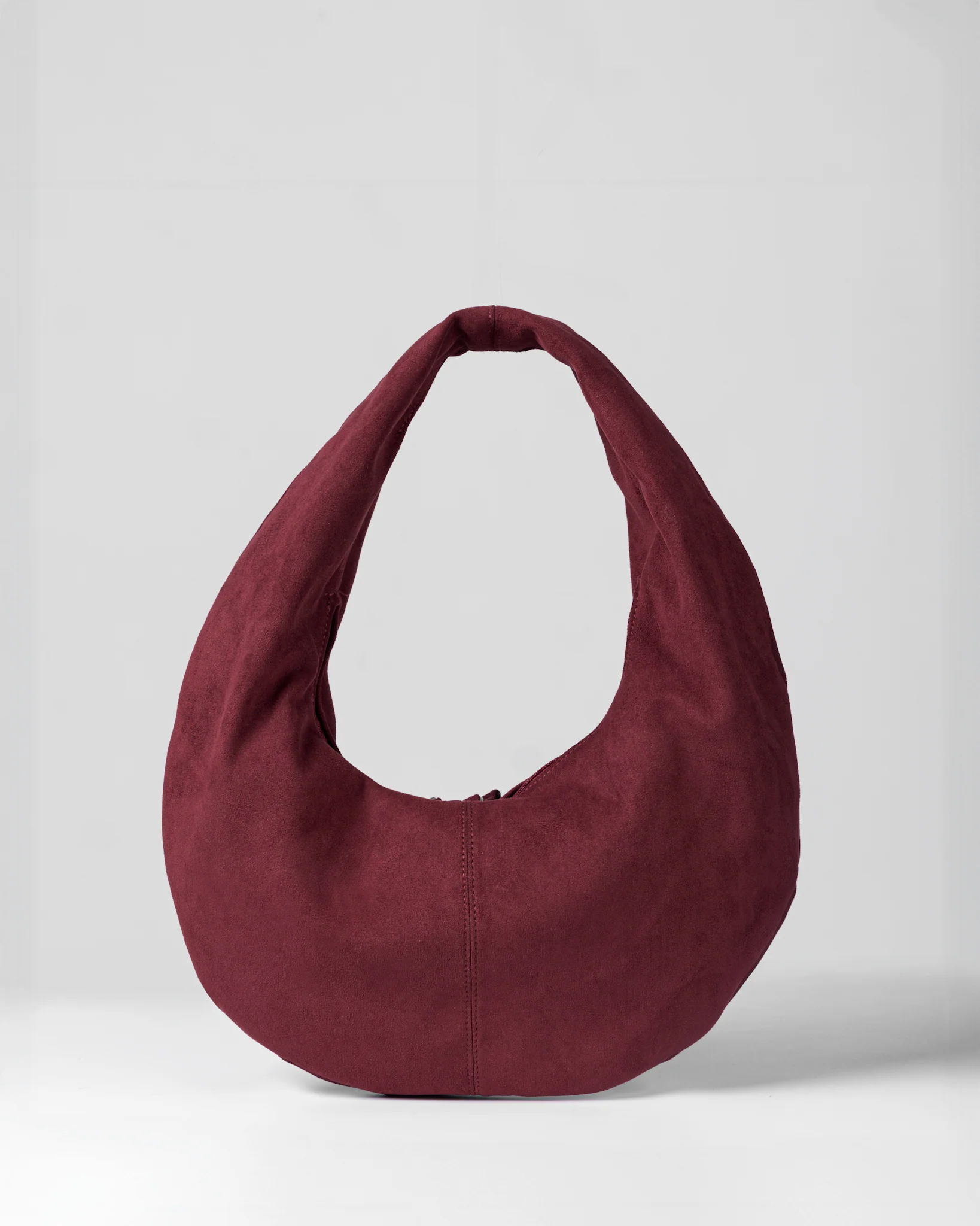 HALO SUEDE BAG BURGUNDY