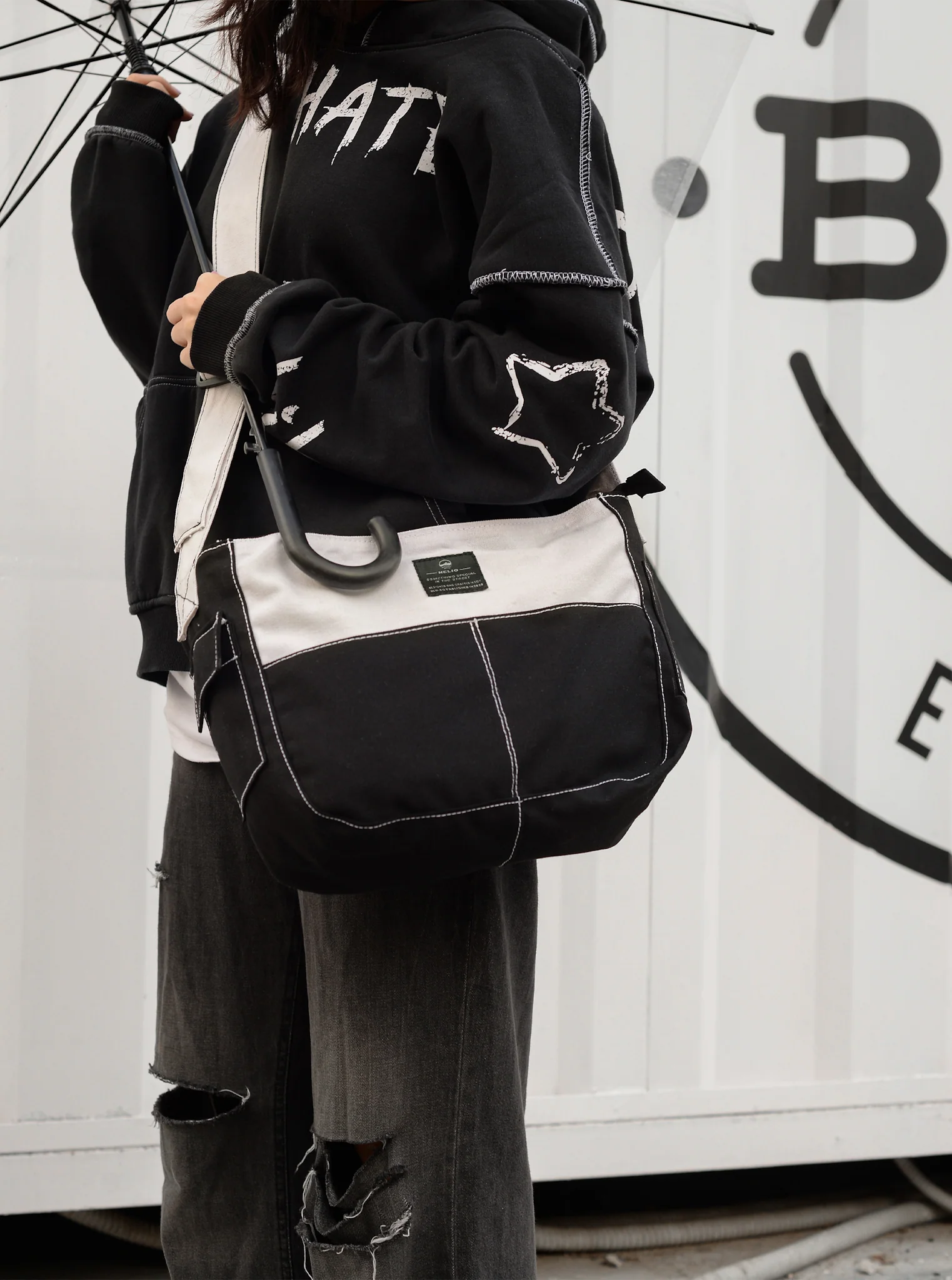 HELIO & STITCH BLACK X OFFWHITE - Image 3