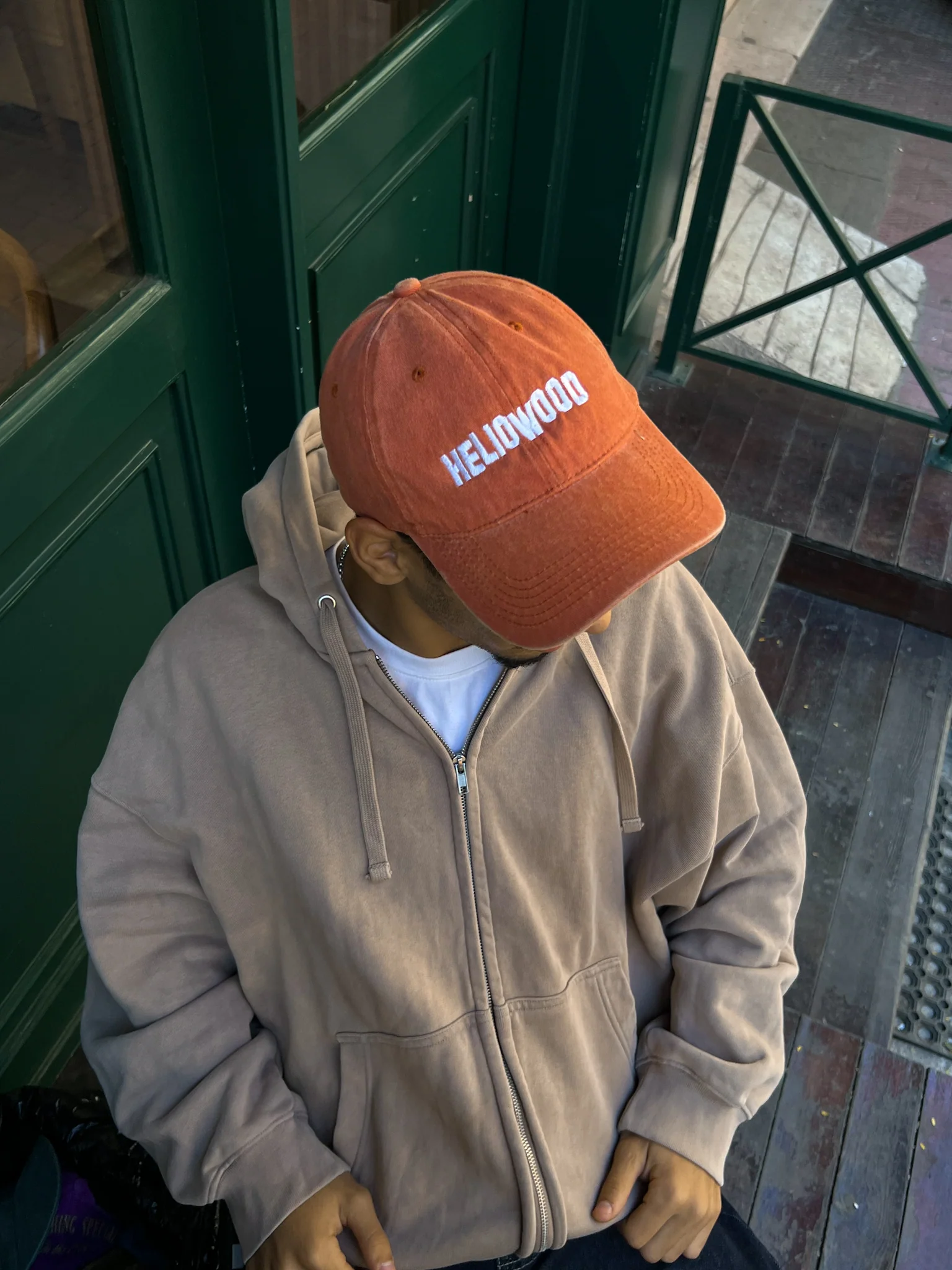 HELIOWOOD WASHED CAP - Image 3