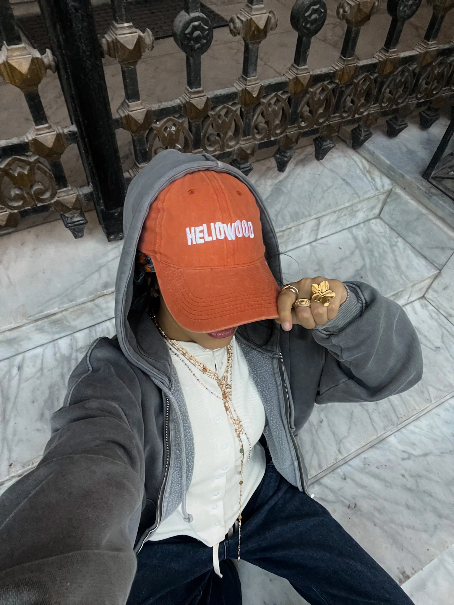 HELIOWOOD WASHED CAP - Image 4