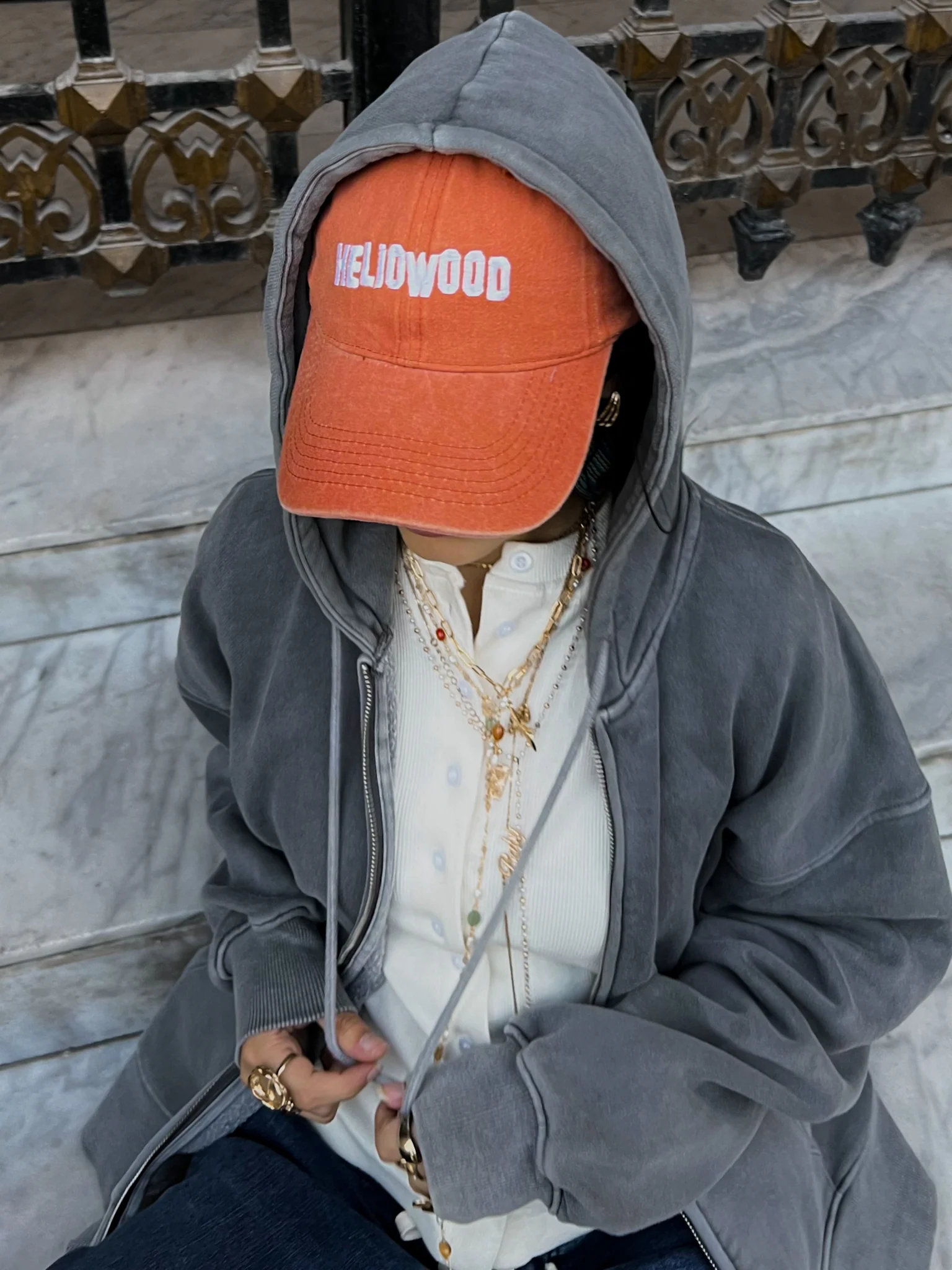 HELIOWOOD WASHED CAP - Image 5