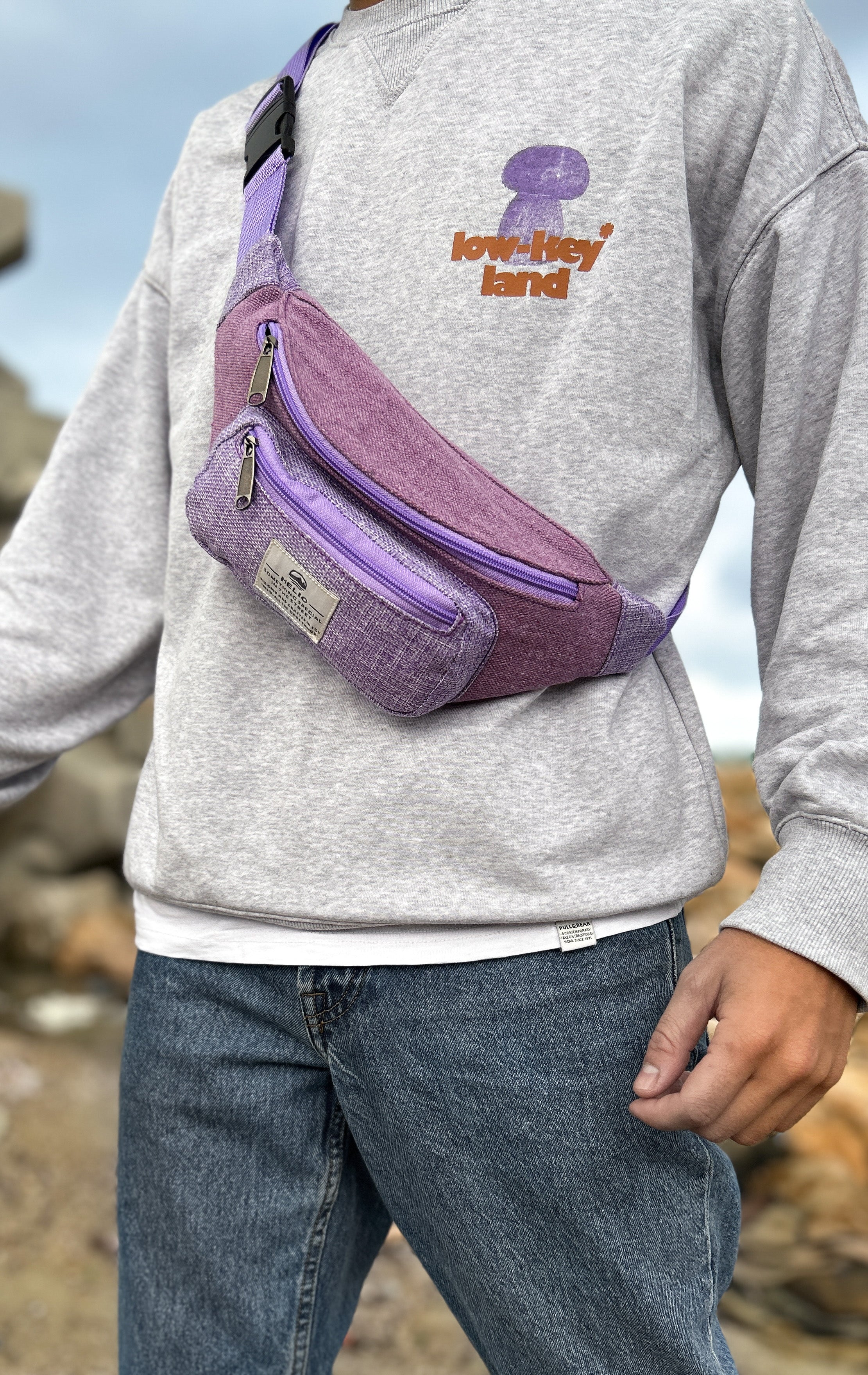 HIPPIE FANNY PACK VIOLET - Image 2