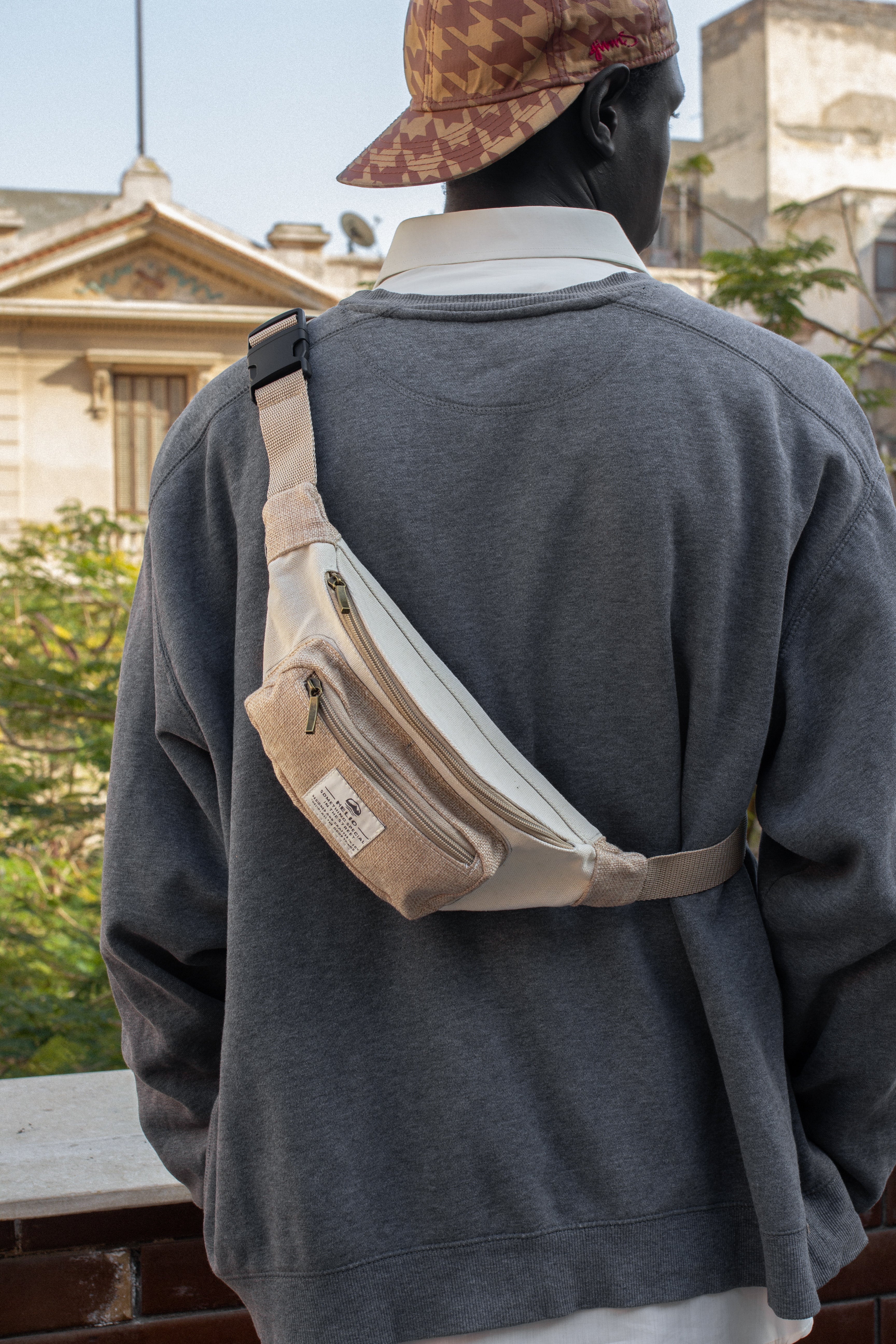 HIPPIE FANNY PACK OFFWHITE - Image 2