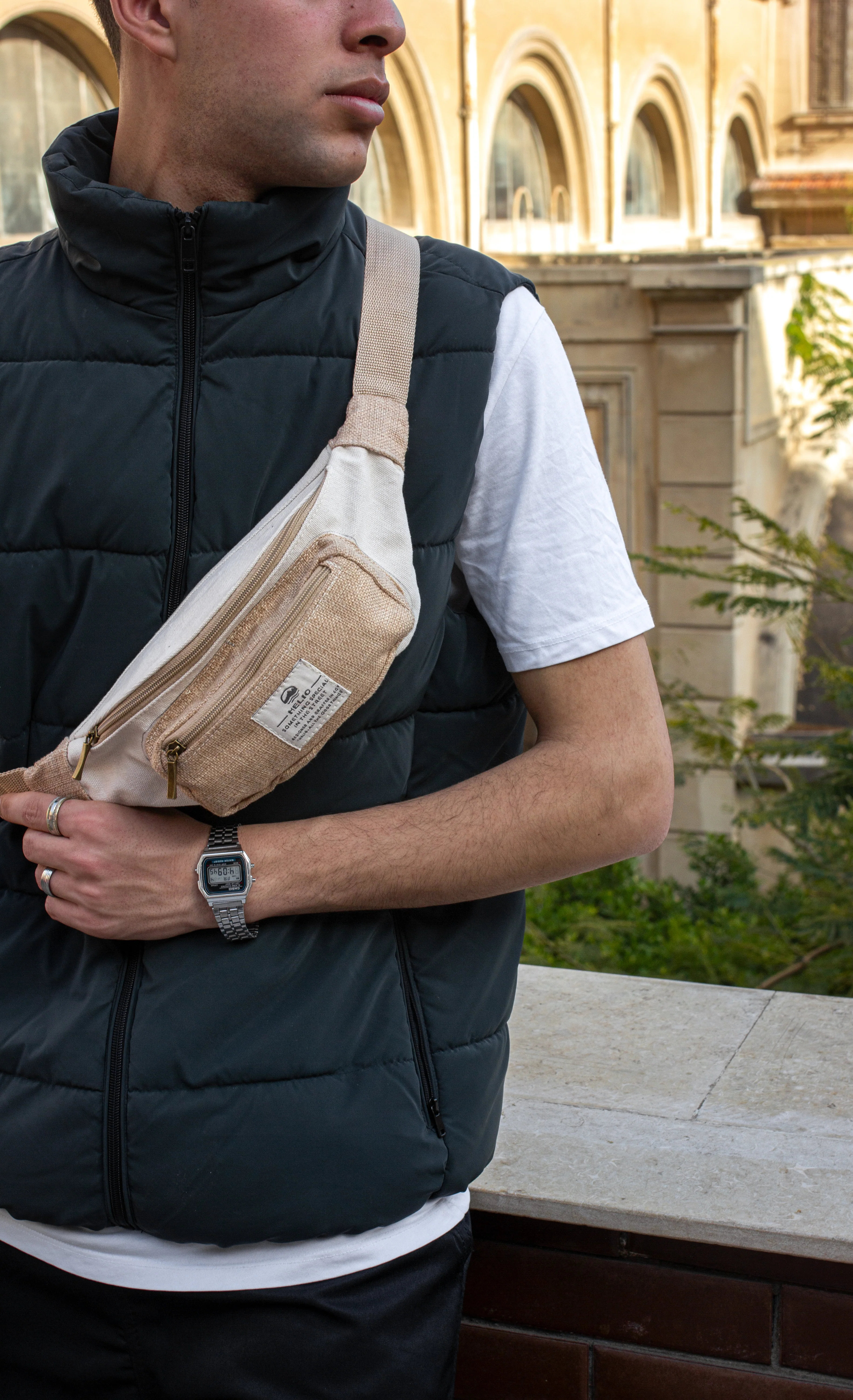 HIPPIE FANNY PACK OFFWHITE - Image 3