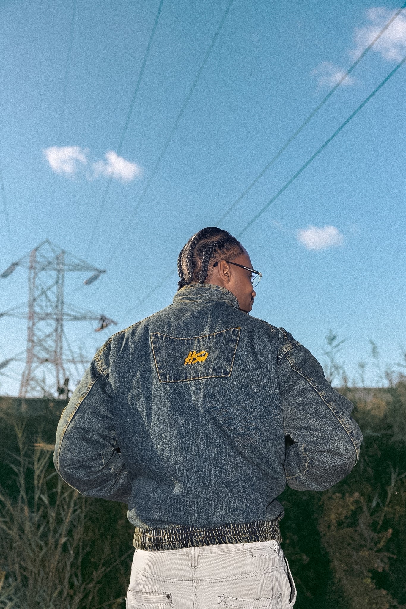 HSW DENIM JACKET BLUE - Image 5