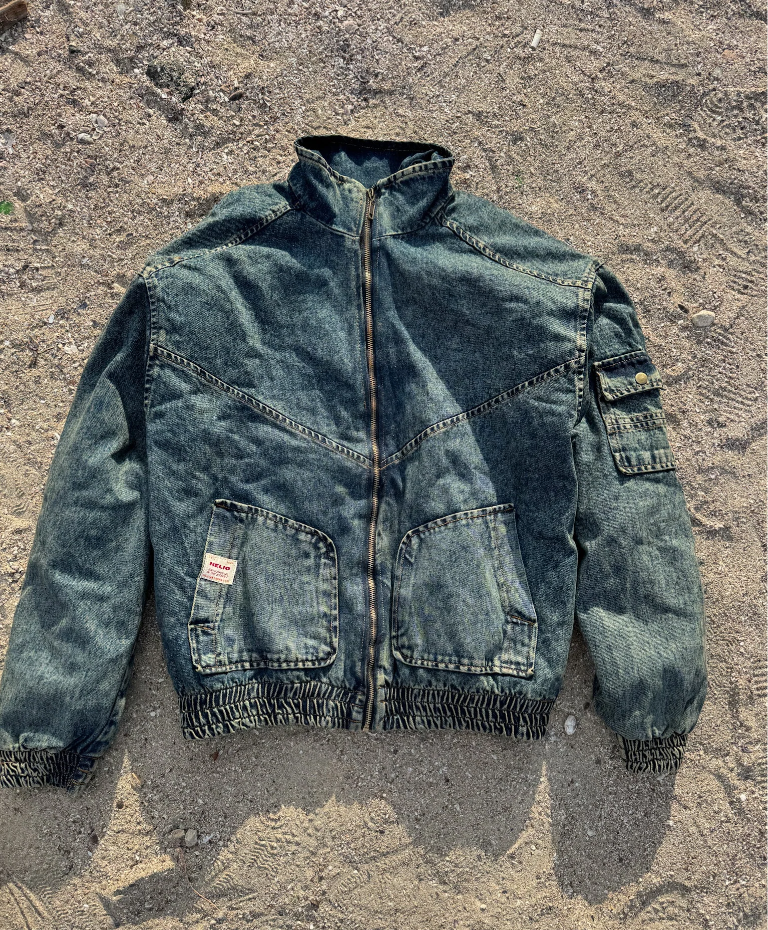 HSW DENIM JACKET BLUE - Image 6