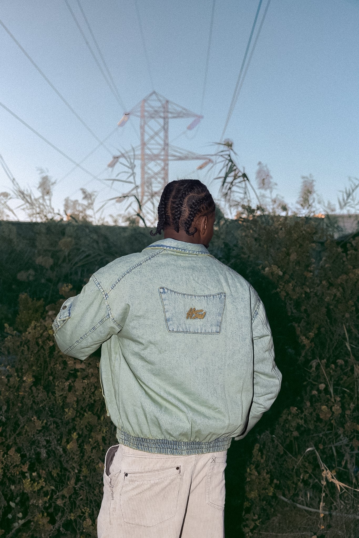 HSW DENIM JACKET MINT - Image 2