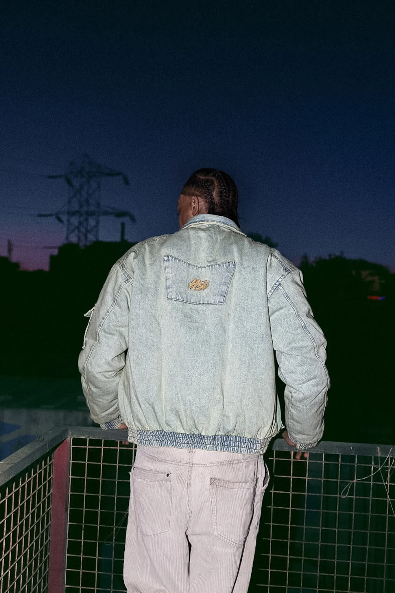 HSW DENIM JACKET MINT - Image 3