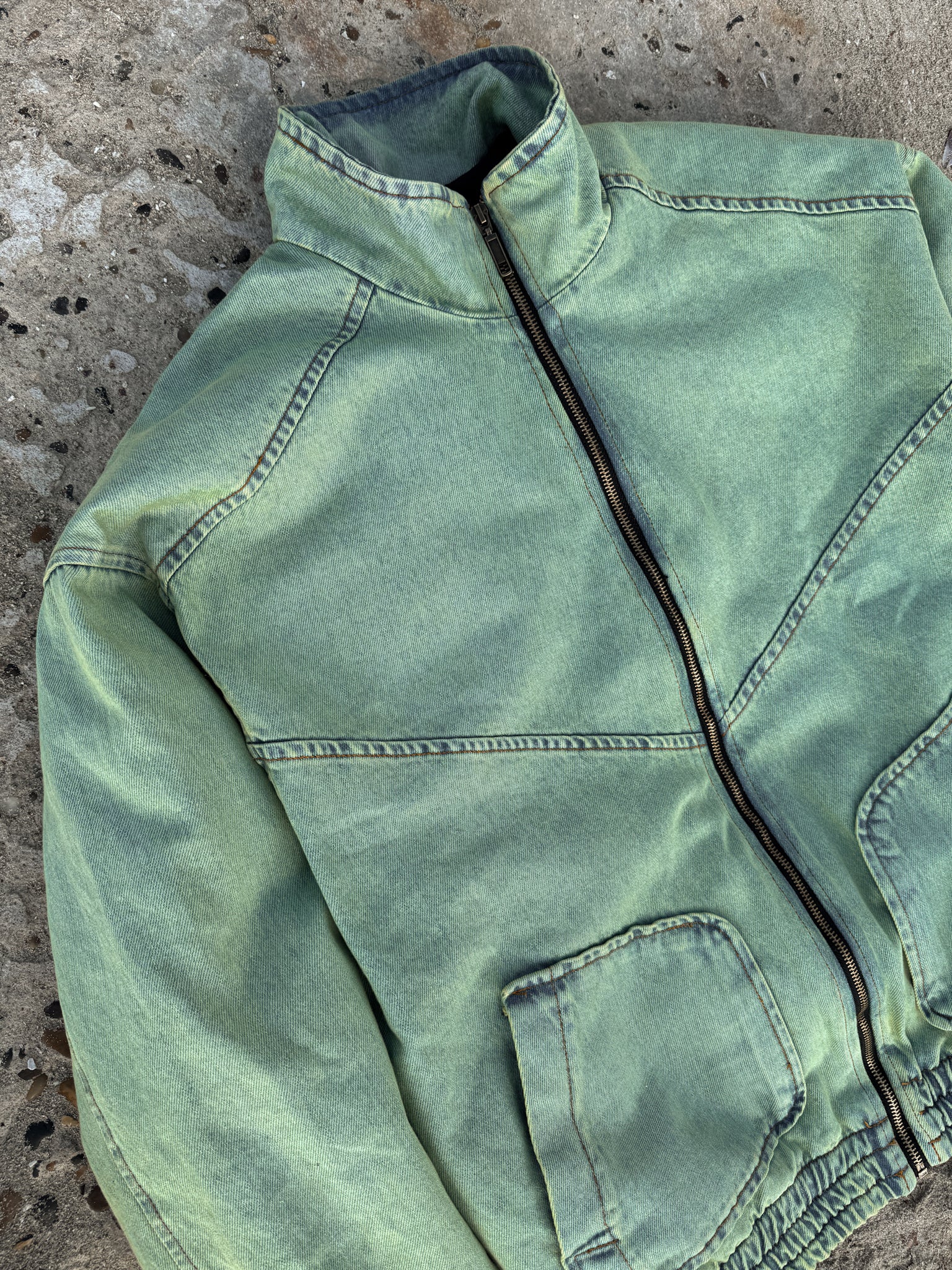 HSW DENIM JACKET MINT - Image 9