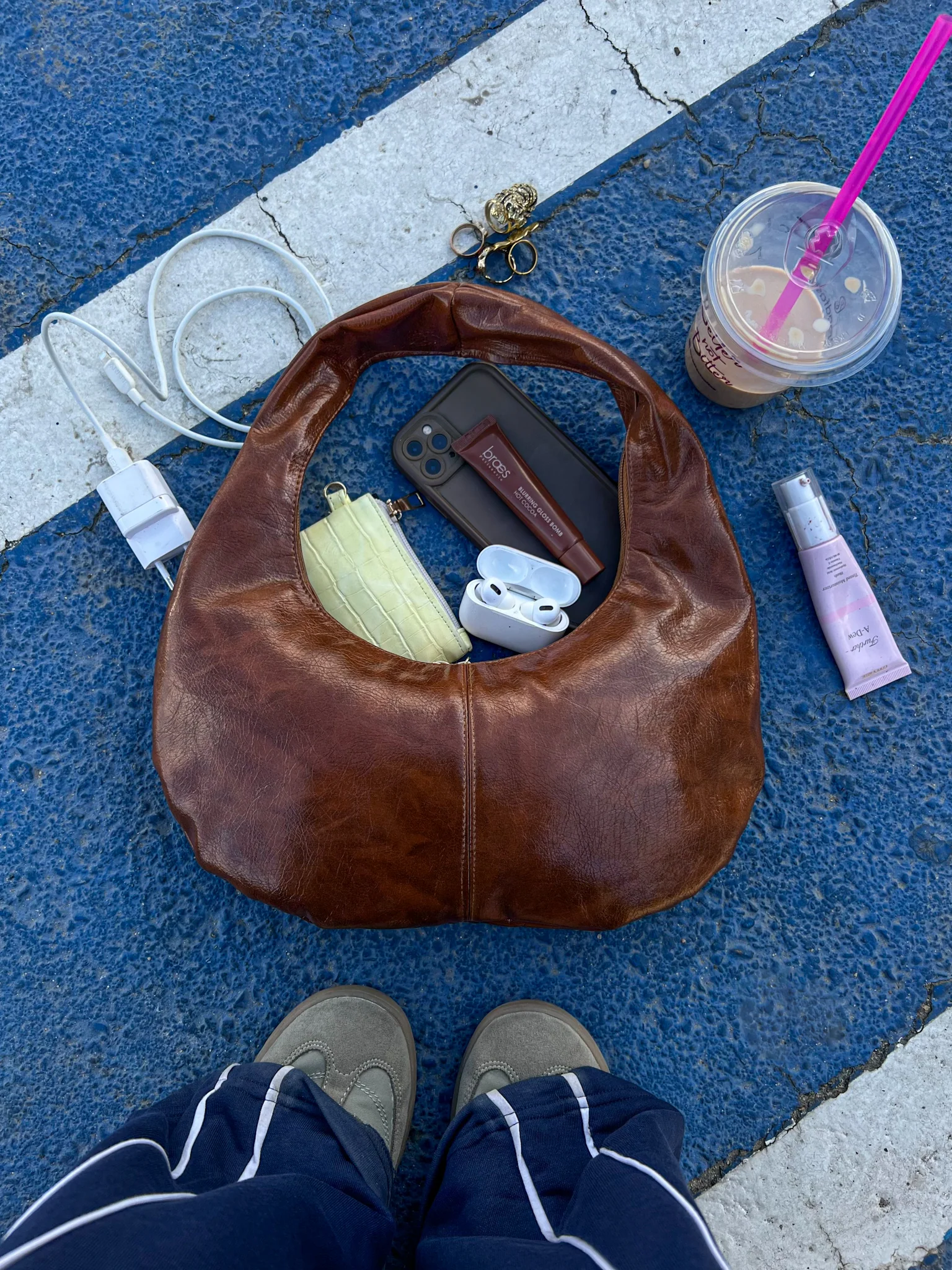 MICRO HALO BAG CARAMEL