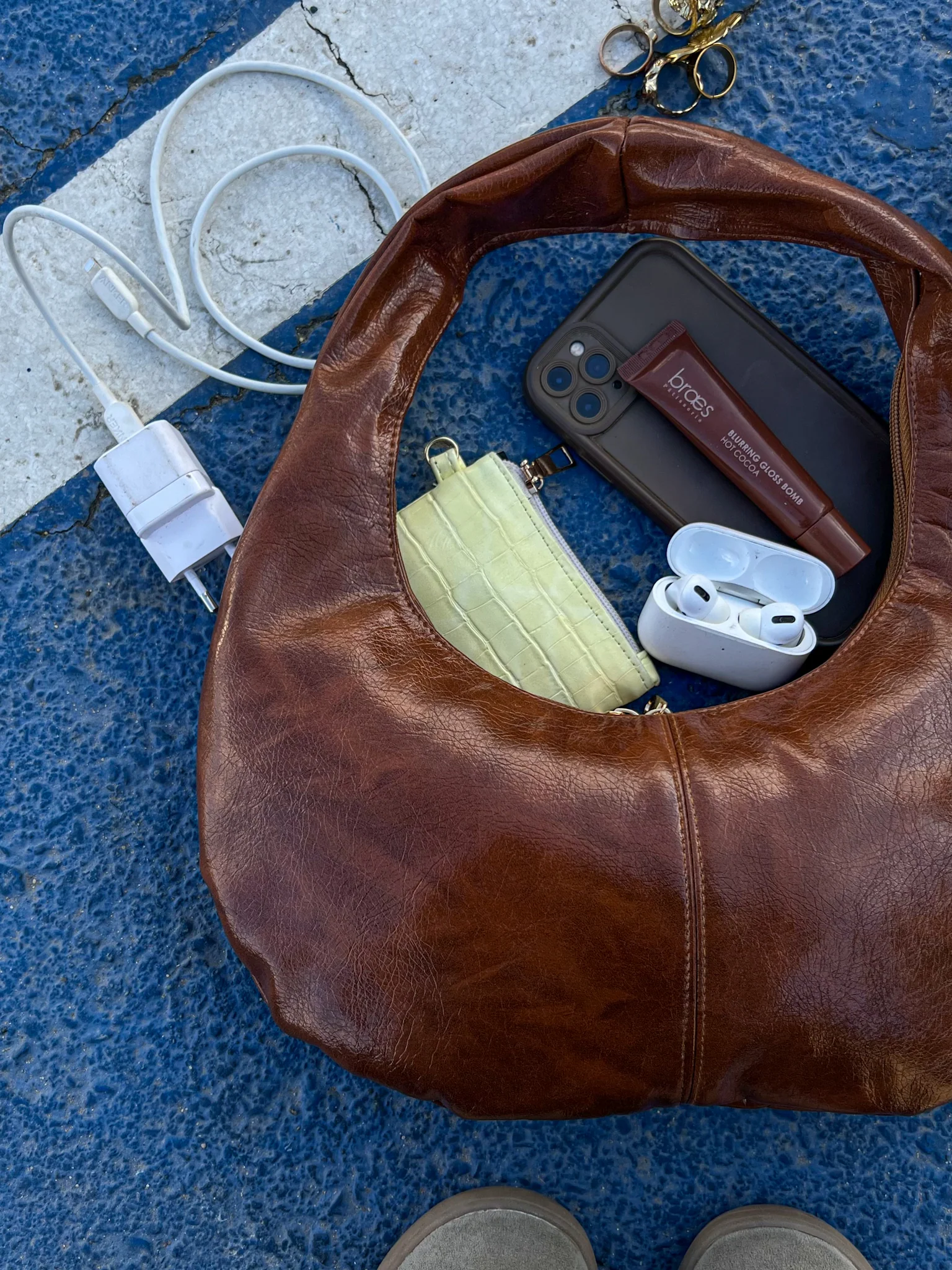 MICRO HALO BAG CARAMEL - Image 7