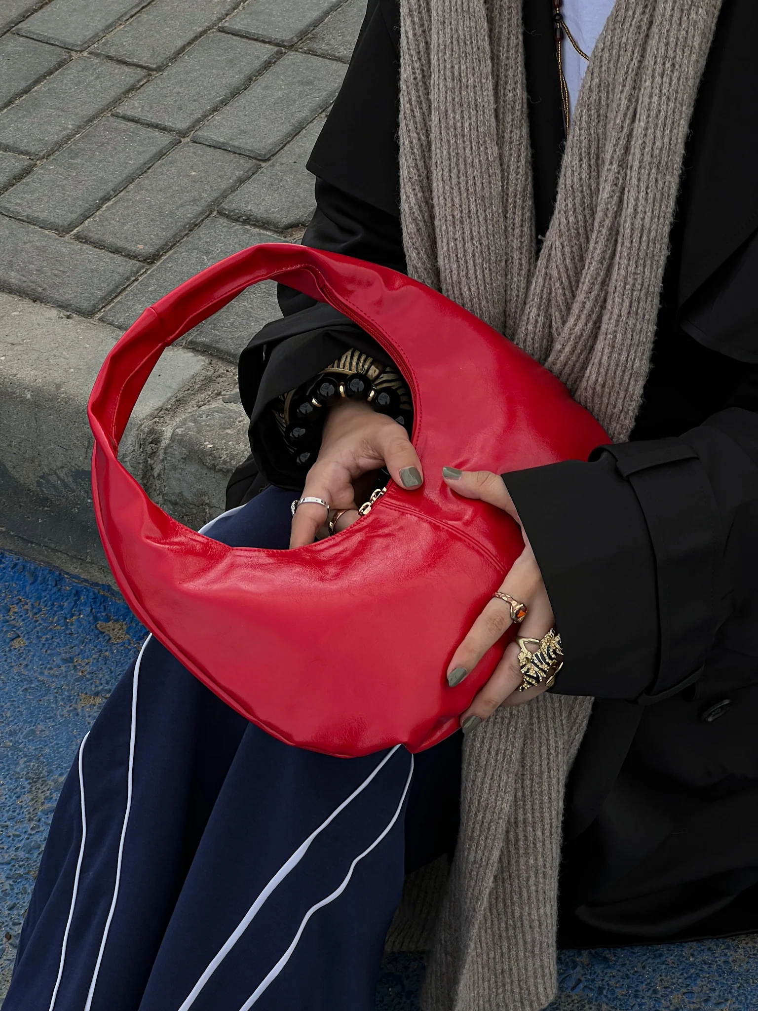 MICRO HALO BAG RED - Image 2