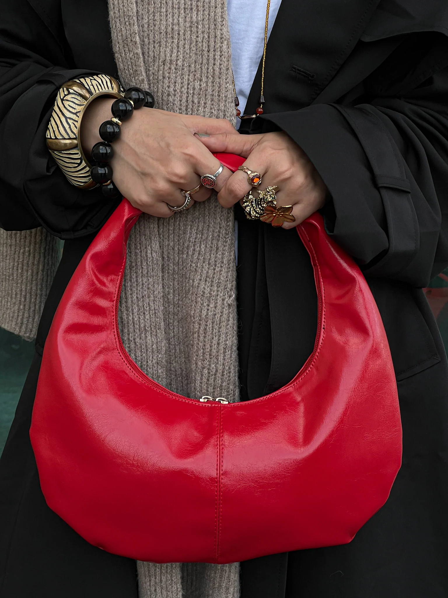MICRO HALO BAG RED - Image 4