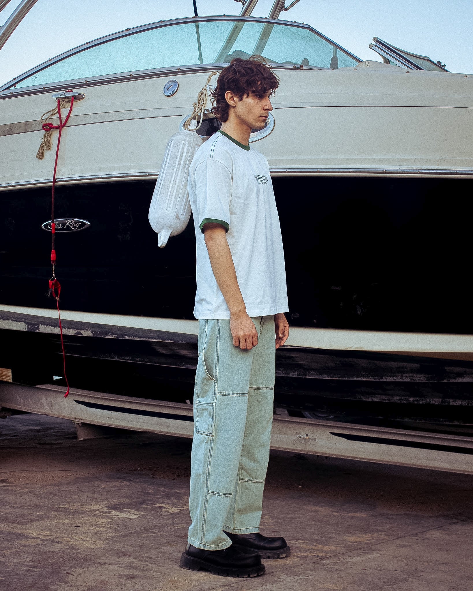 RINGER T-SHIRT WHITE - Image 4