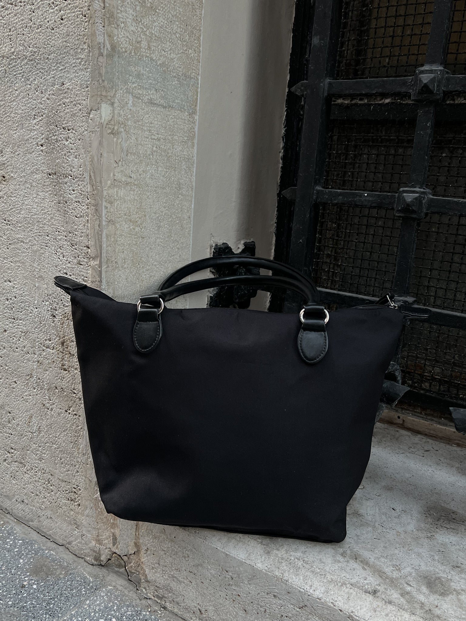 SHOPPER BAG BLACK - Image 3