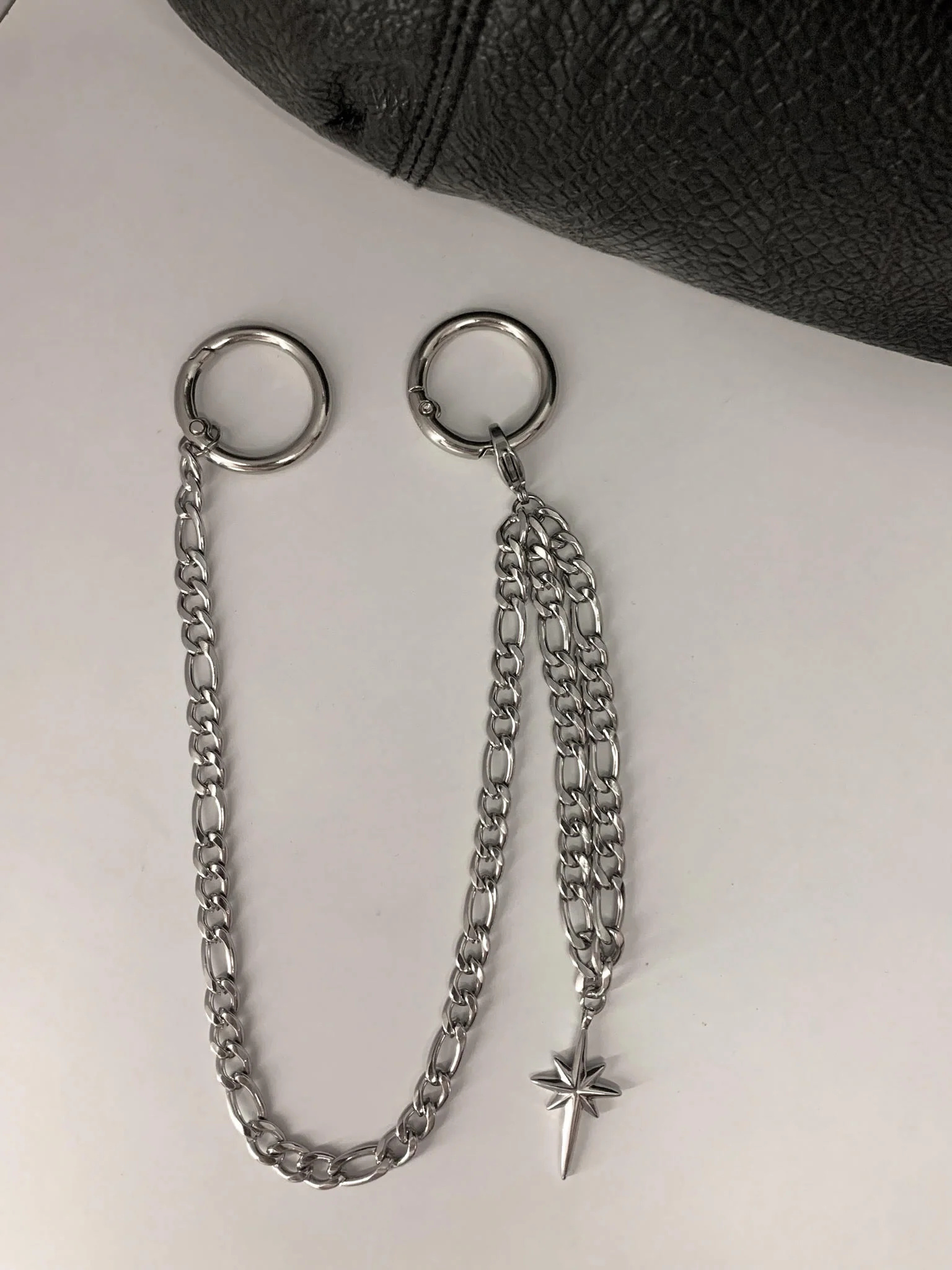 STAR LINK SILVER BAG-CHAIN - Image 2