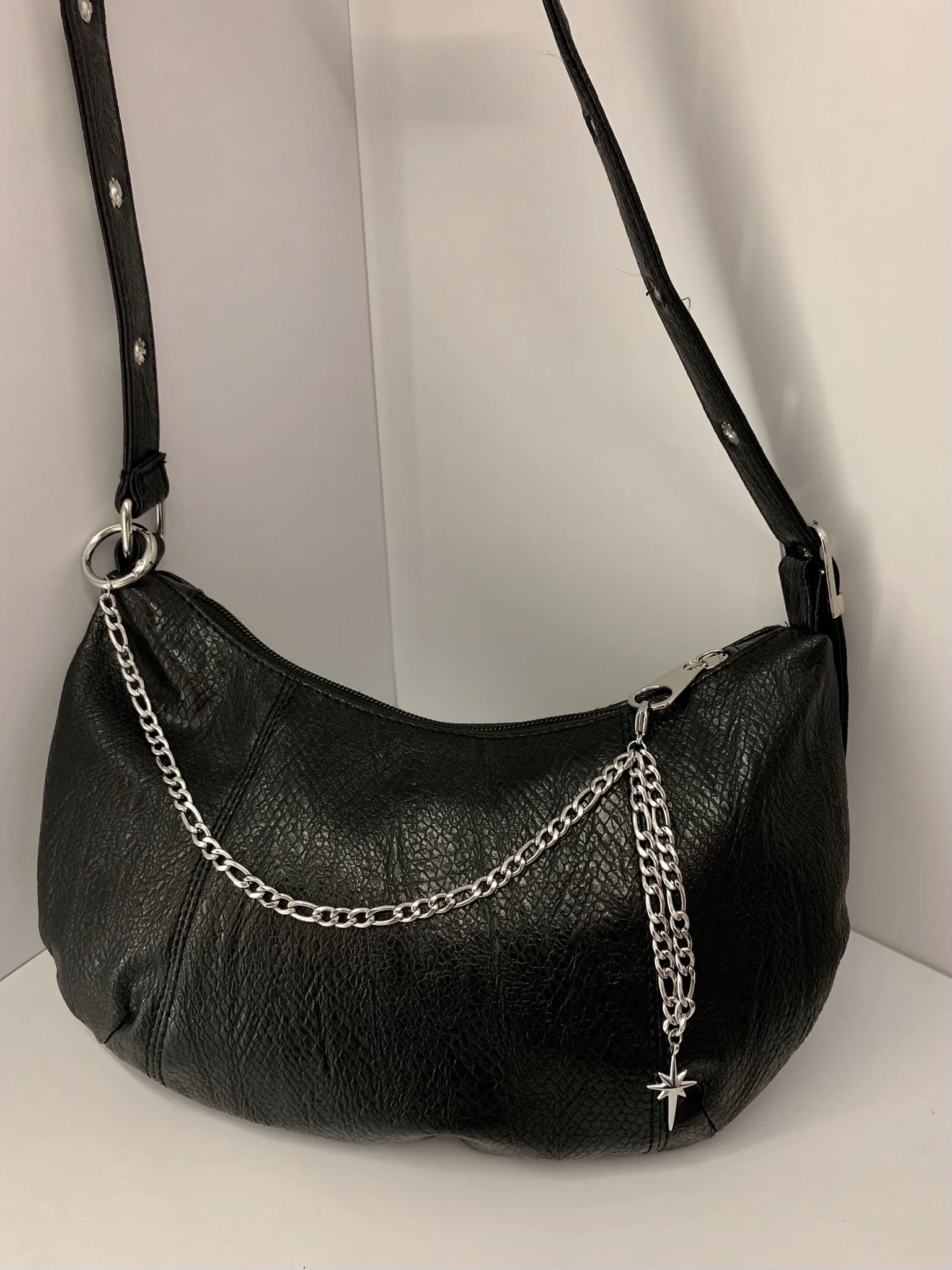 STAR LINK SILVER BAG-CHAIN - Image 3