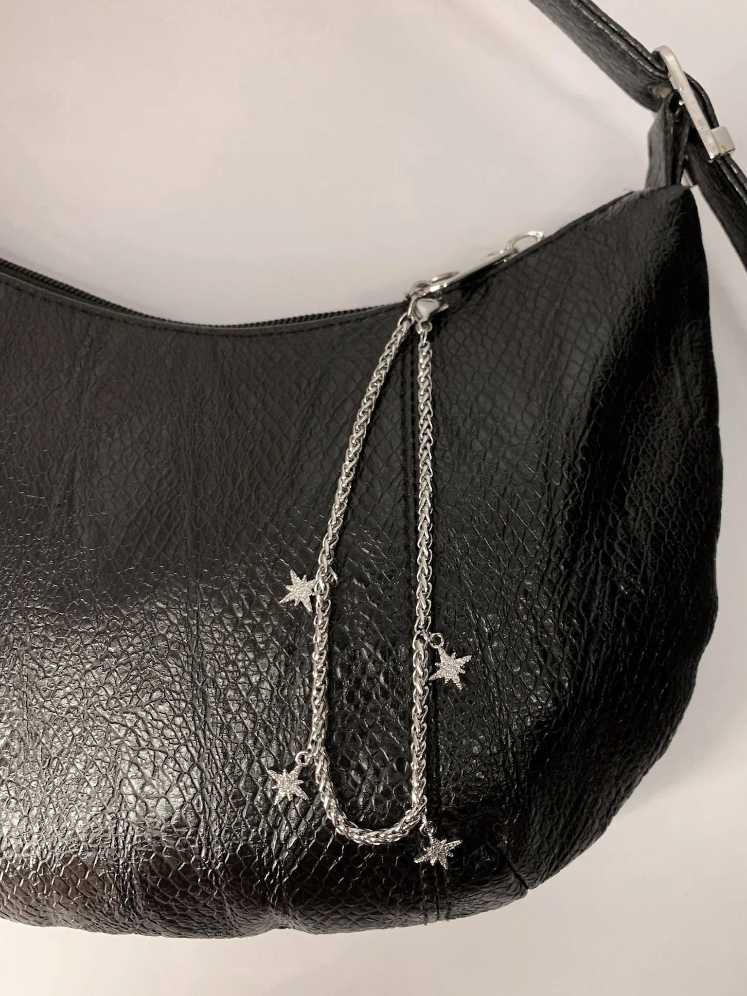 STARRY NIGHT SILVER BAG-CHAIN - Image 3