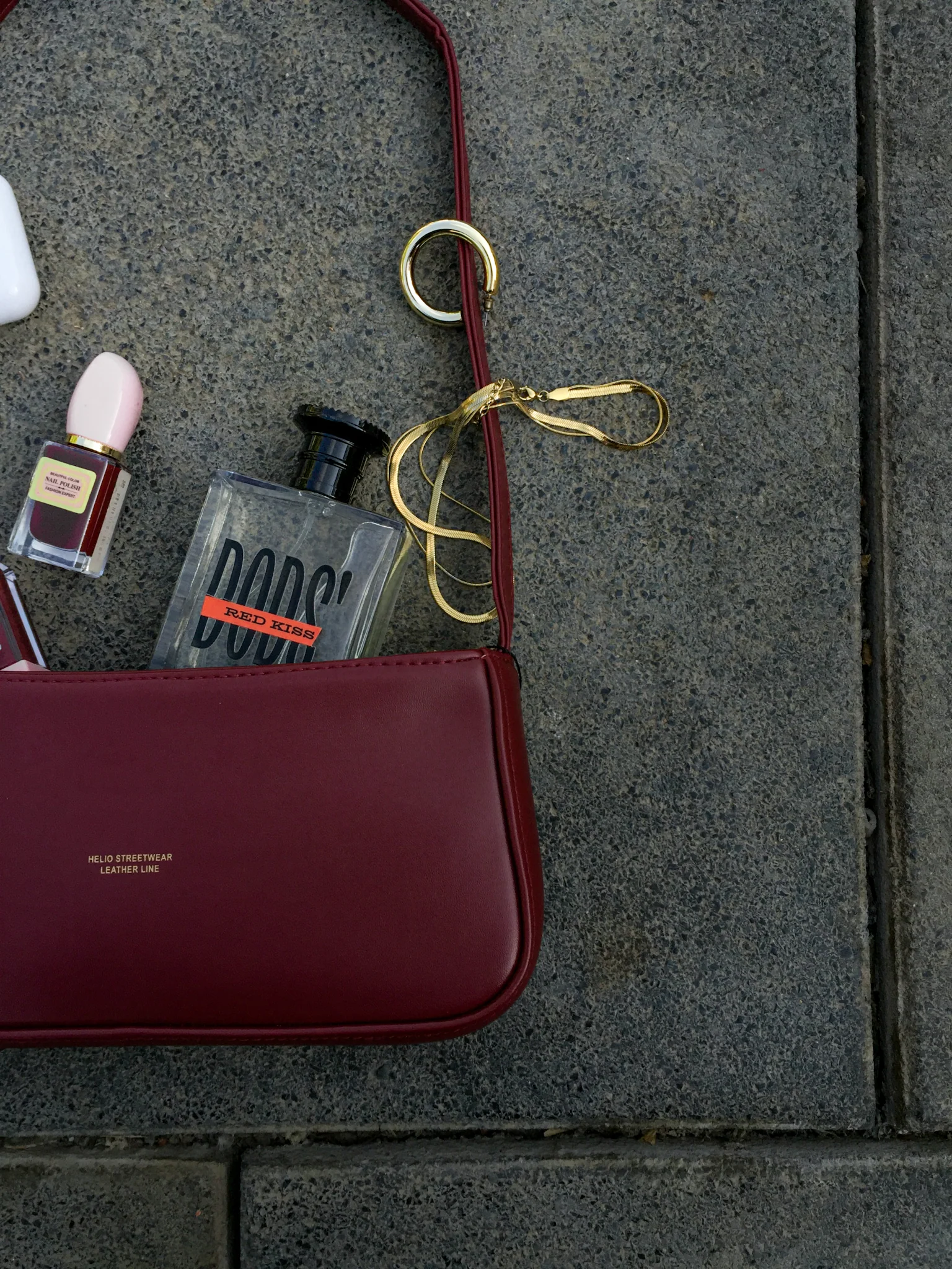 TOKEN BAG BURGUNDY - Image 4