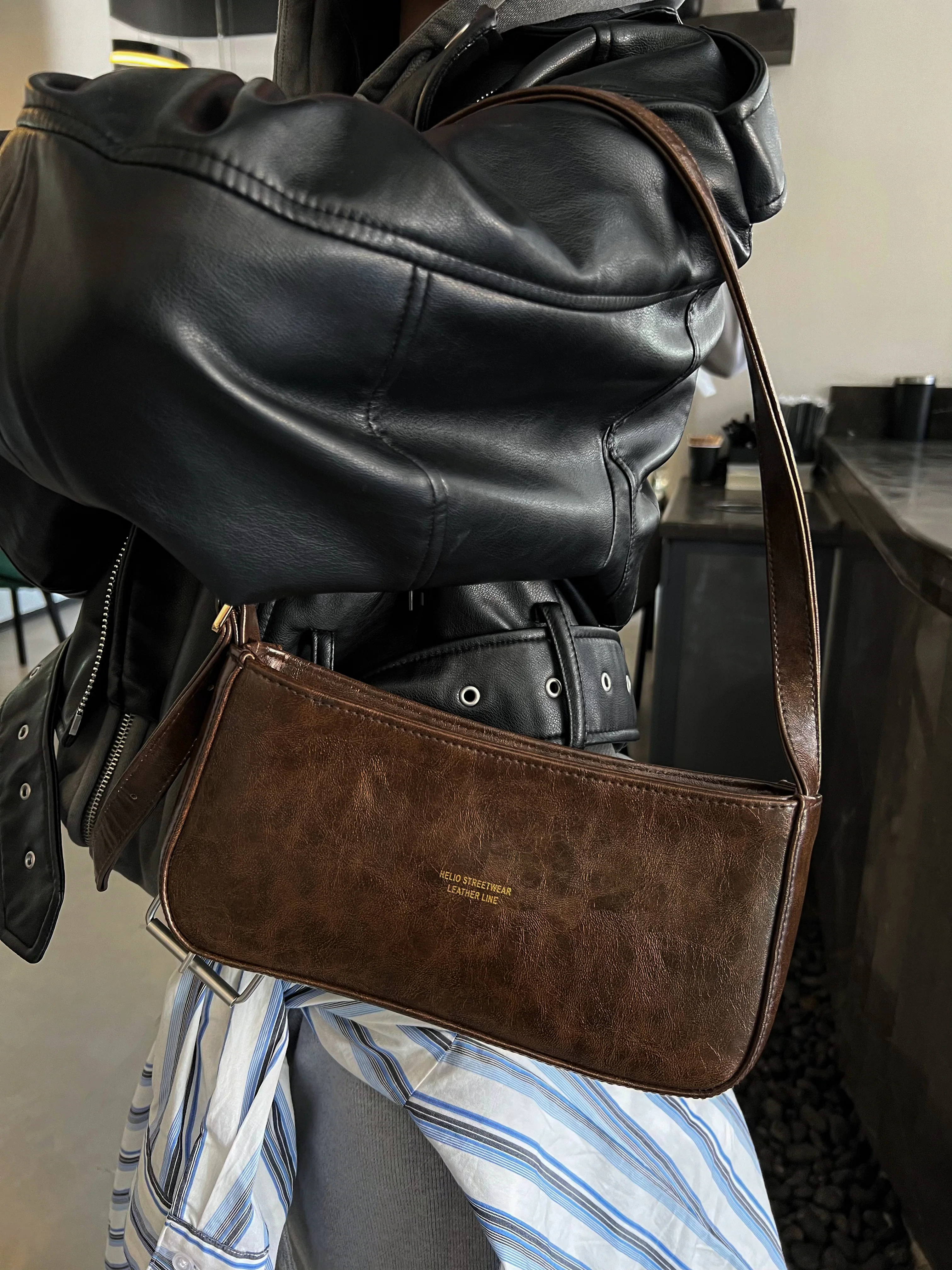 TOKEN BAG WOOD BROWN - Image 5