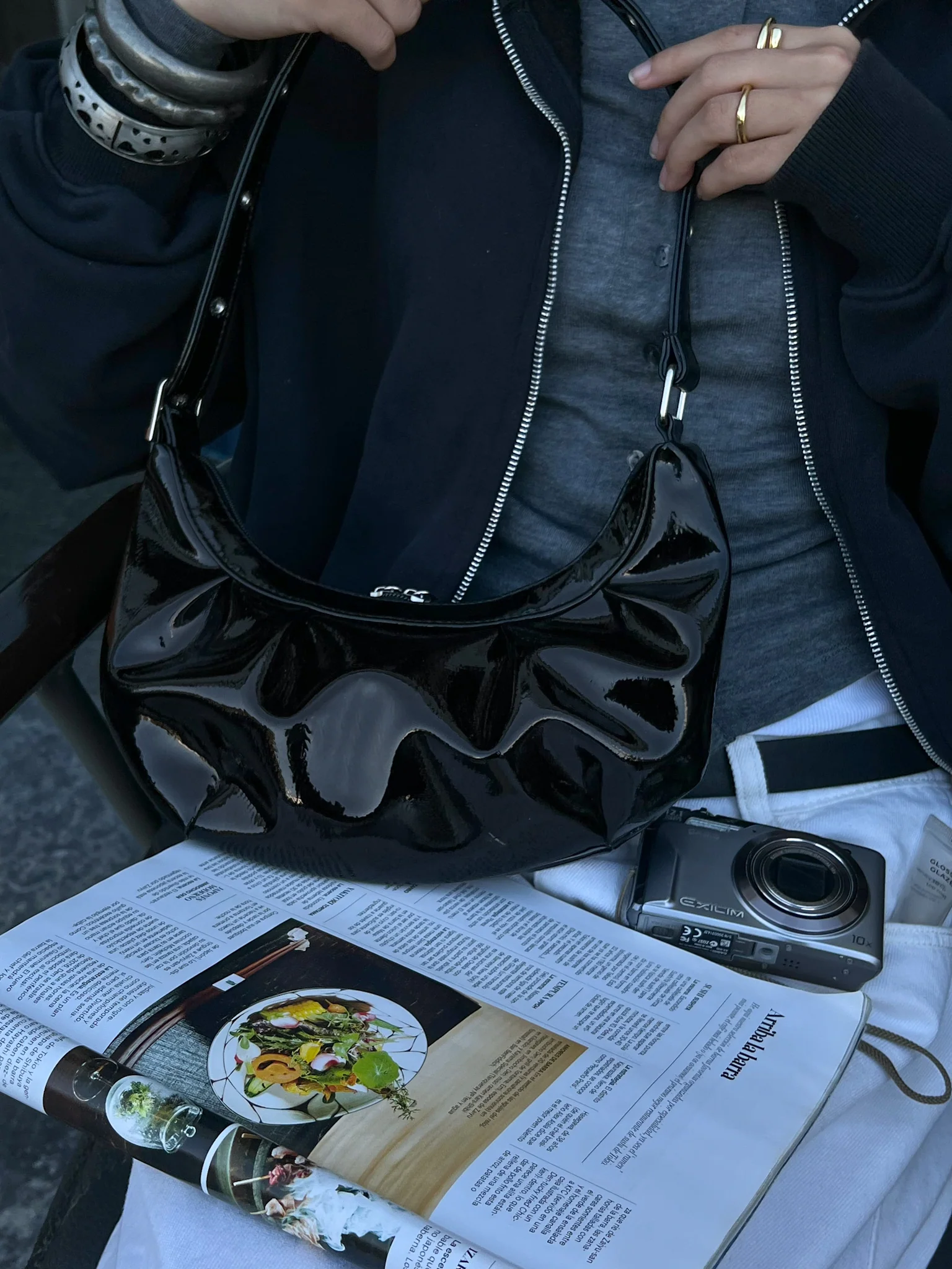 VERNIS BAG INK BLACK - Image 2