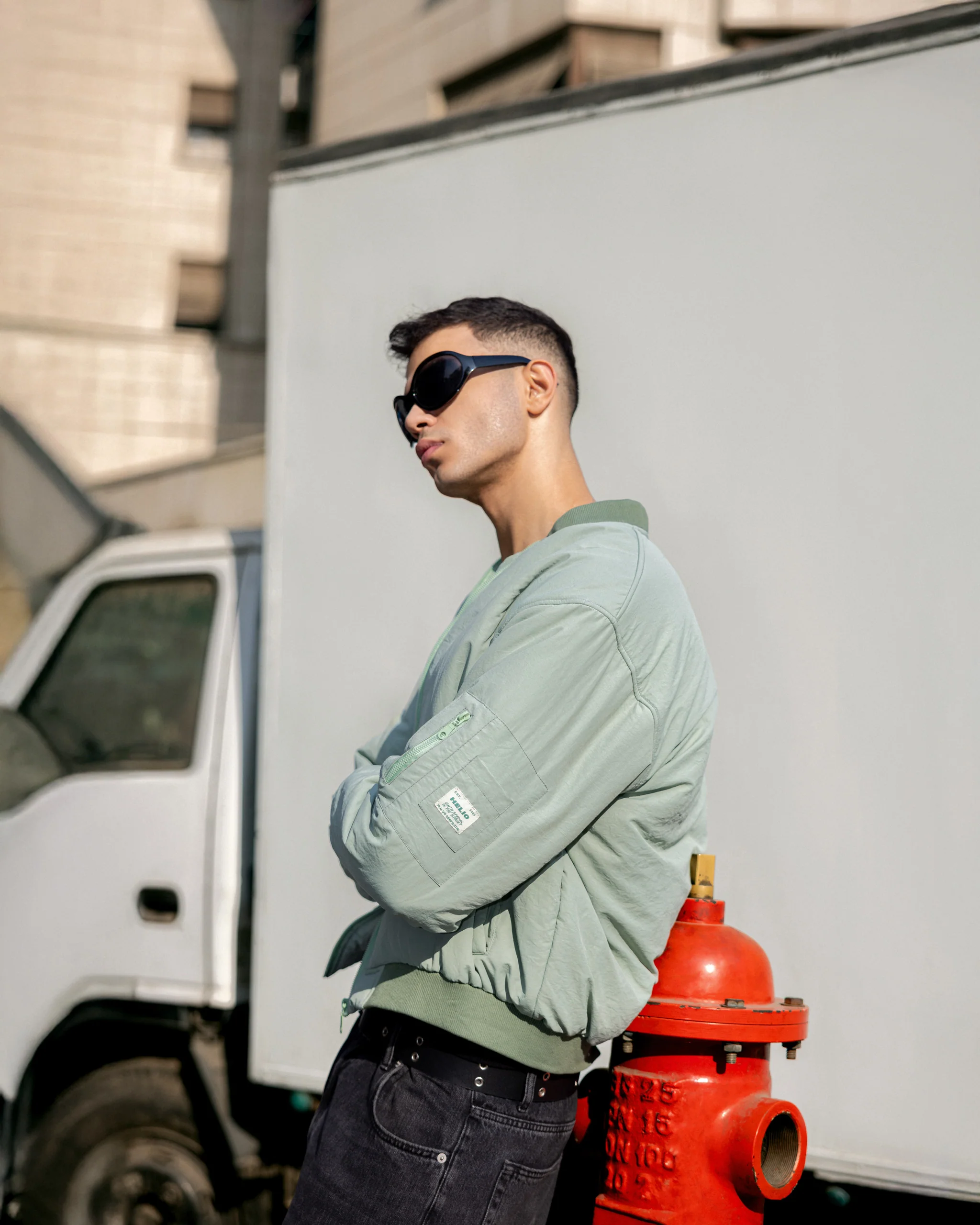 WATERPROOF PUFFER JACKET MINT - Image 3