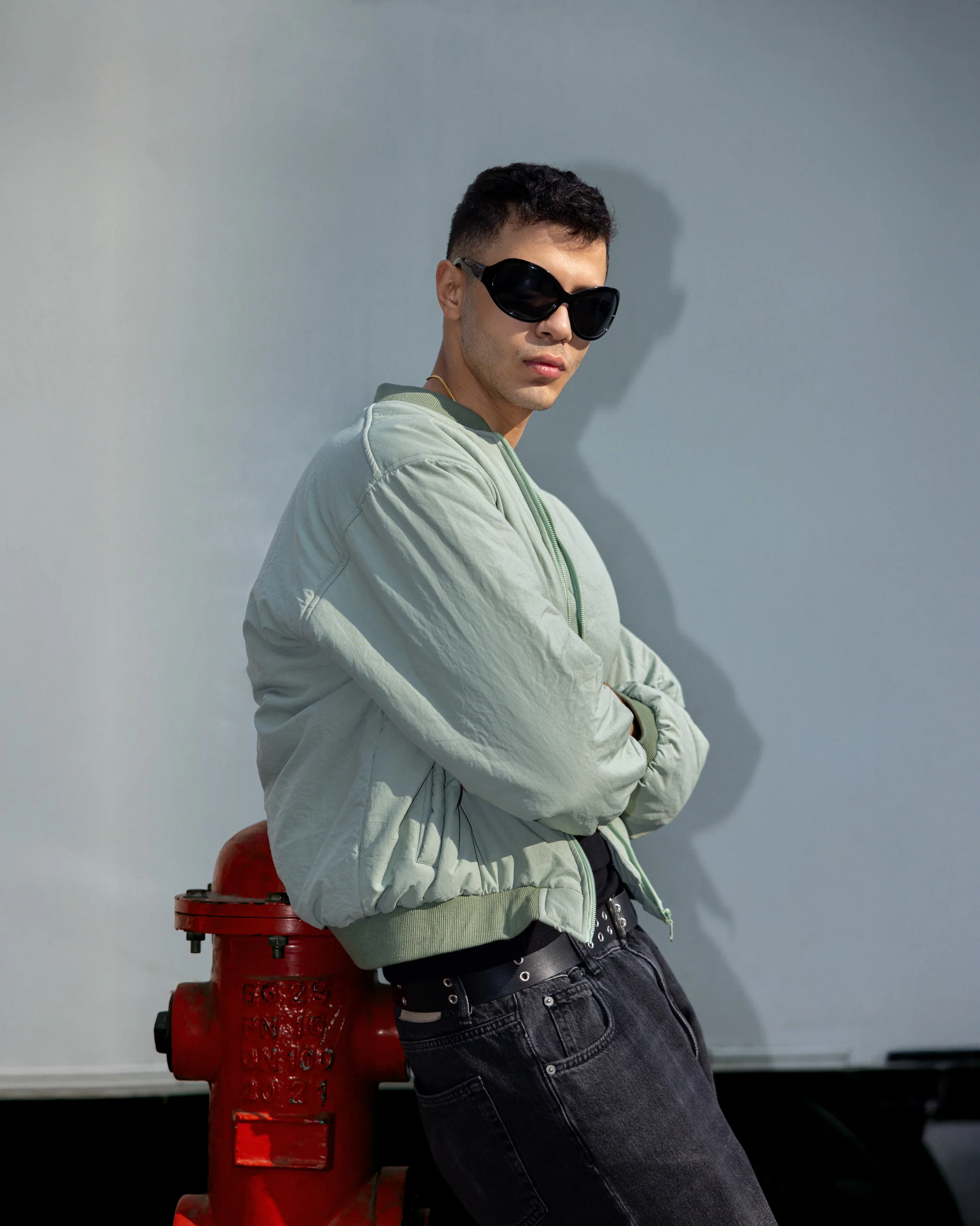 WATERPROOF PUFFER JACKET MINT - Image 4