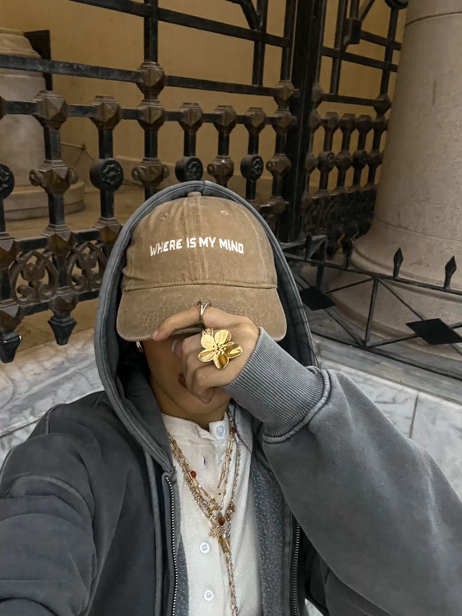 WHERE IS MY MIND WASHED CAP - Image 3