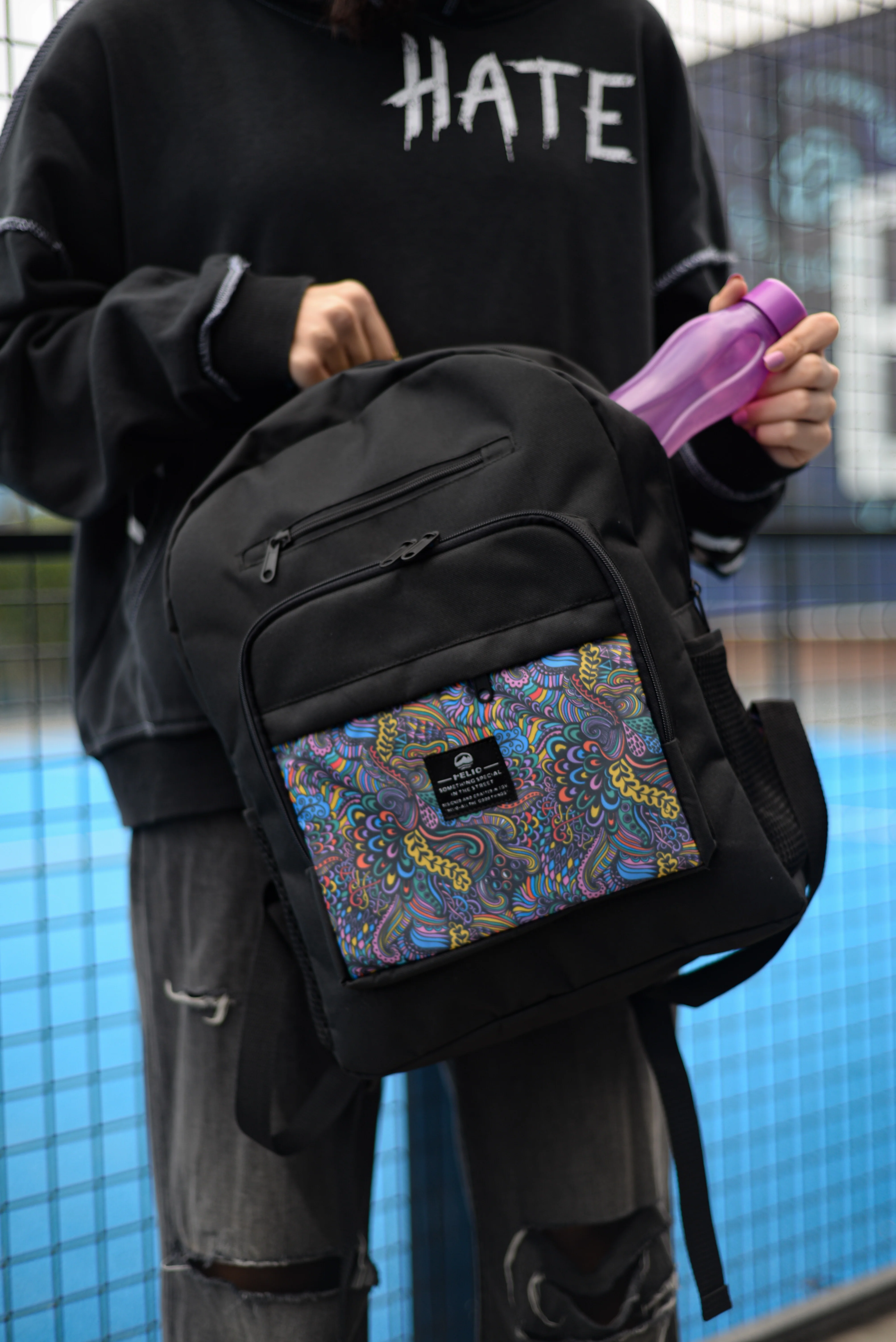 ZENTANGLE BACKPACK COLORFUL - Image 2